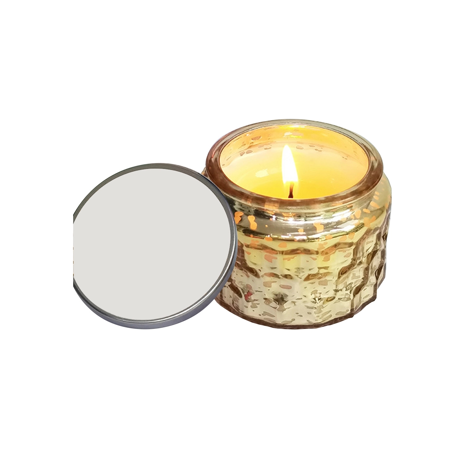 7 Oz. Scented Candles In Glass W/ Lid 3