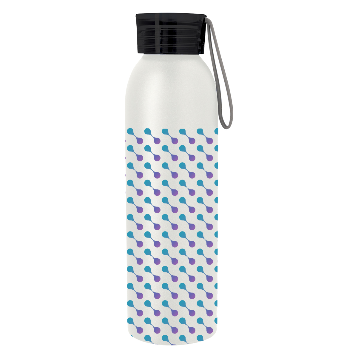 22 Oz. Full Color Darby Recycled Aluminum Bottle, custom water bottle with logo imprint 37