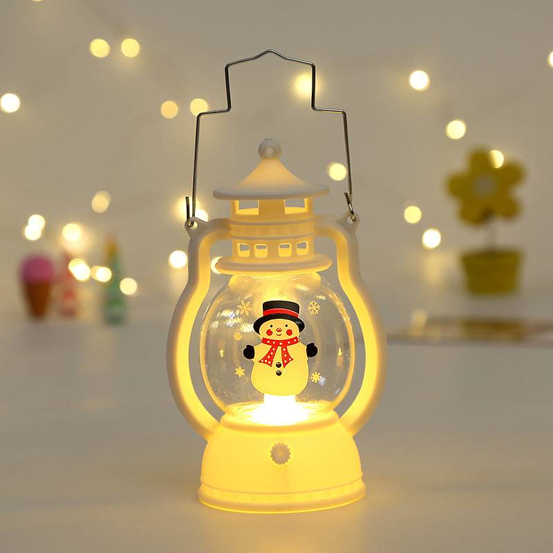 Christmas LED portable oil lamp 5