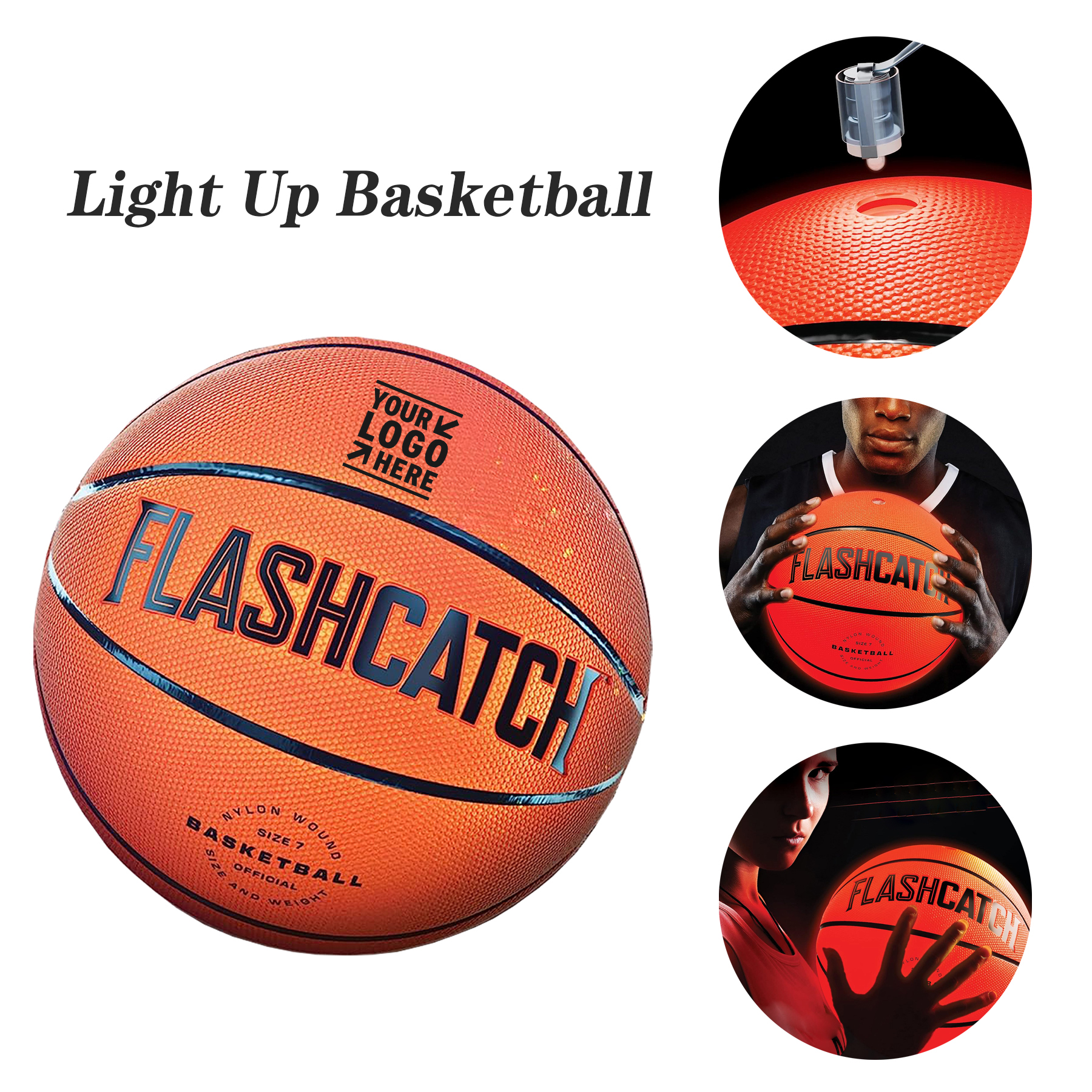8-15+ Year Old Boys Sports Gear Ideas Gift Glow in the Dark Basket Ball     
