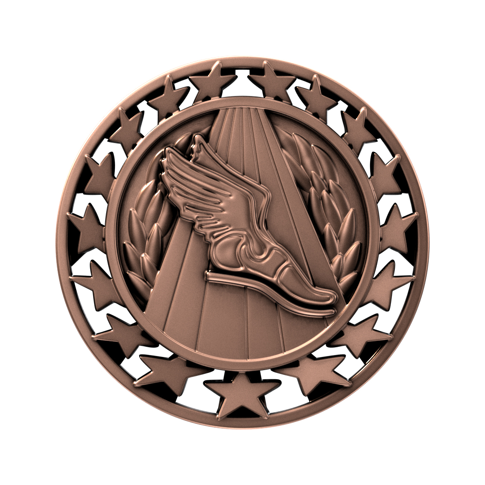 Track Star Medallion (2-1/2") 5