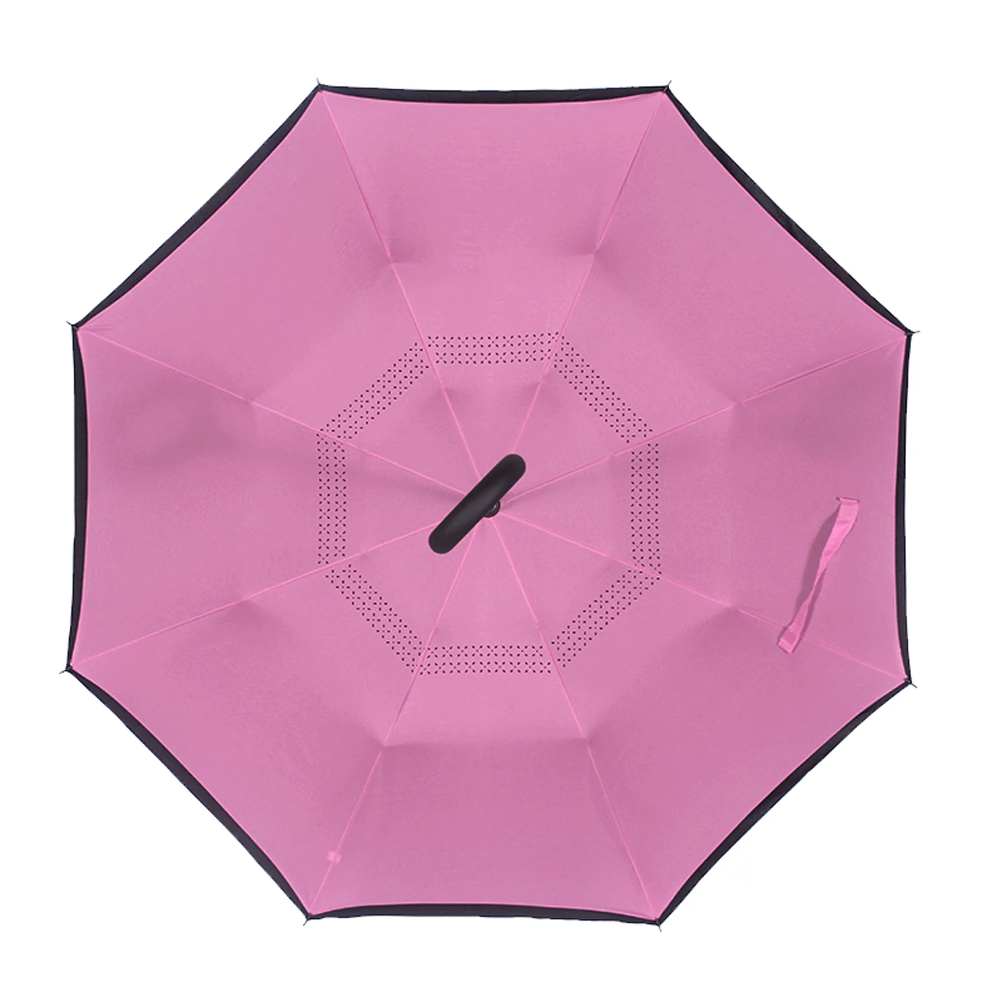 MOQ 50PCS C-Shaped Handle Inverted Umbrella 5