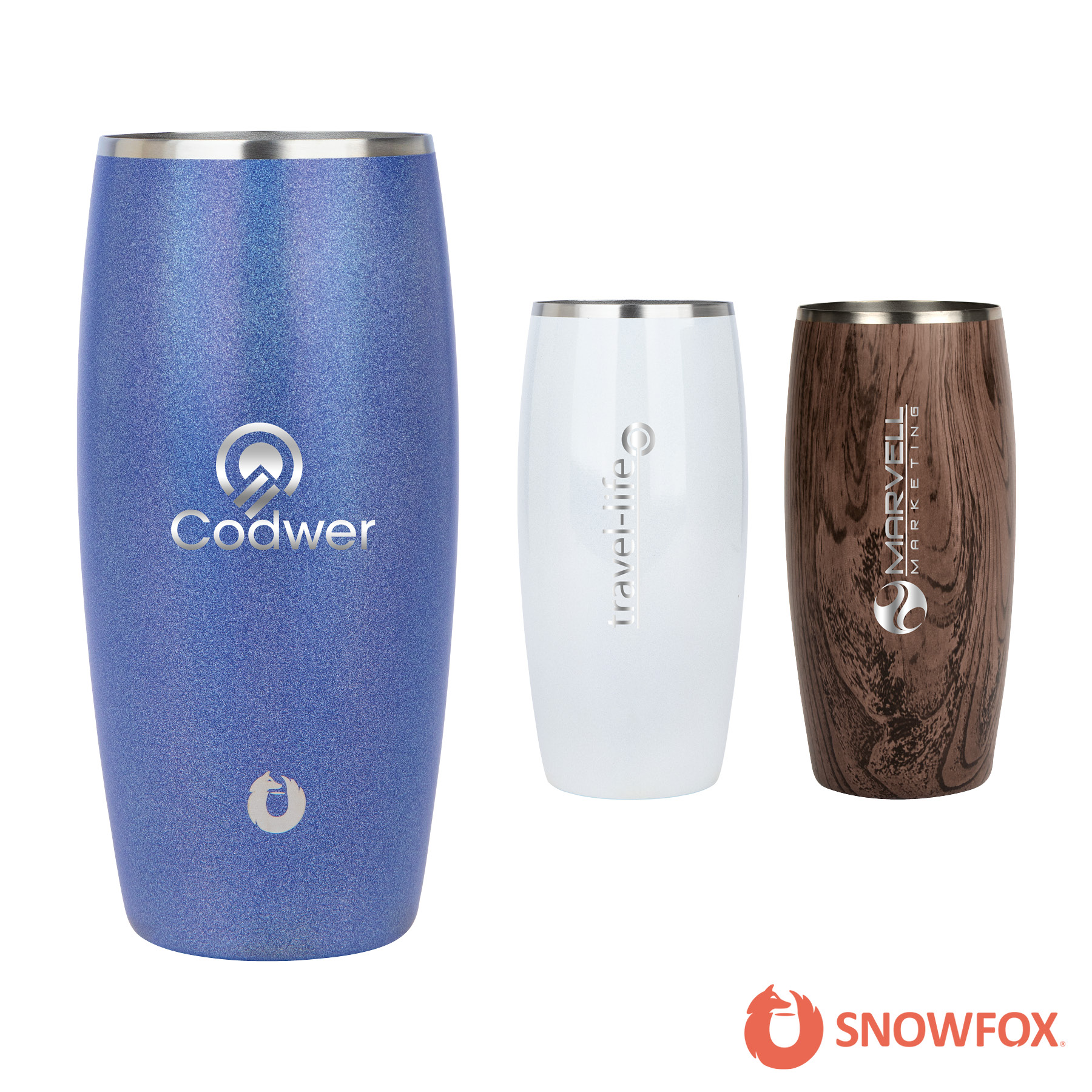 Snowfox® 18 oz. Series Vacuum Insulated Beer Tumbler 1