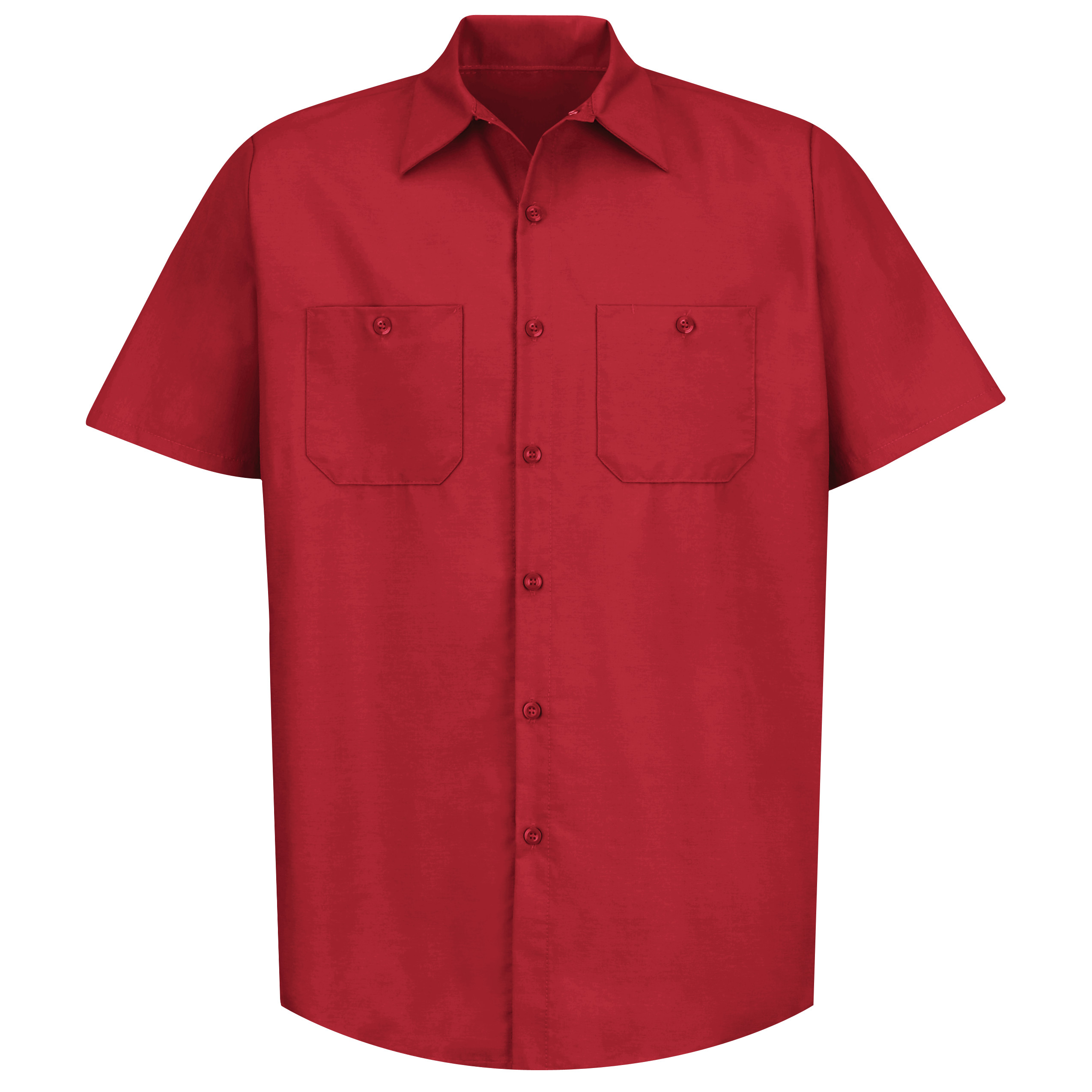 Red Kap® Men's Short Sleeve Industrial Work Shirt 16