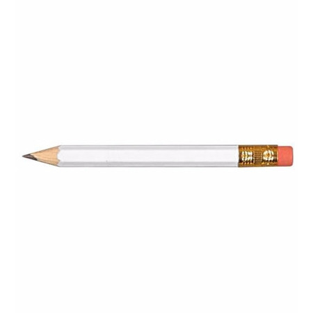Hex Golf Pencils with Erasers 3