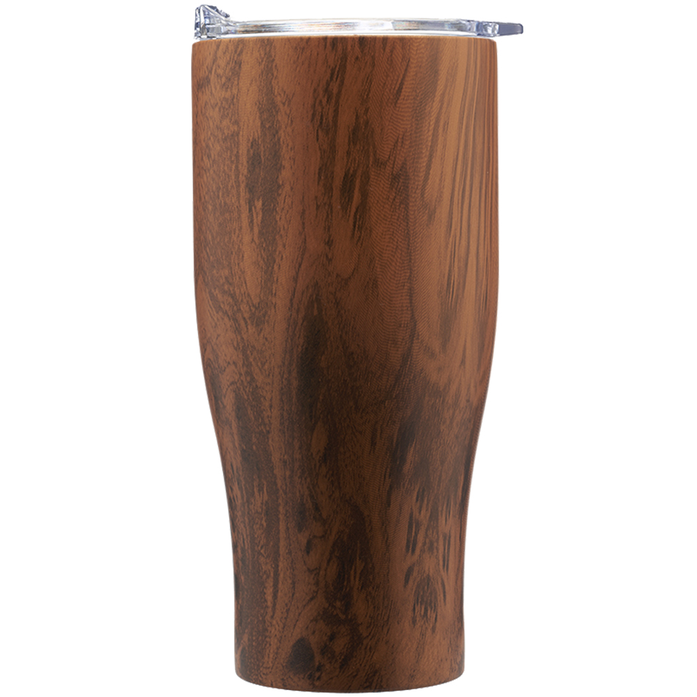 27 oz Stainless Steel Tumblers with Clear Push Lid - BPA Free 2