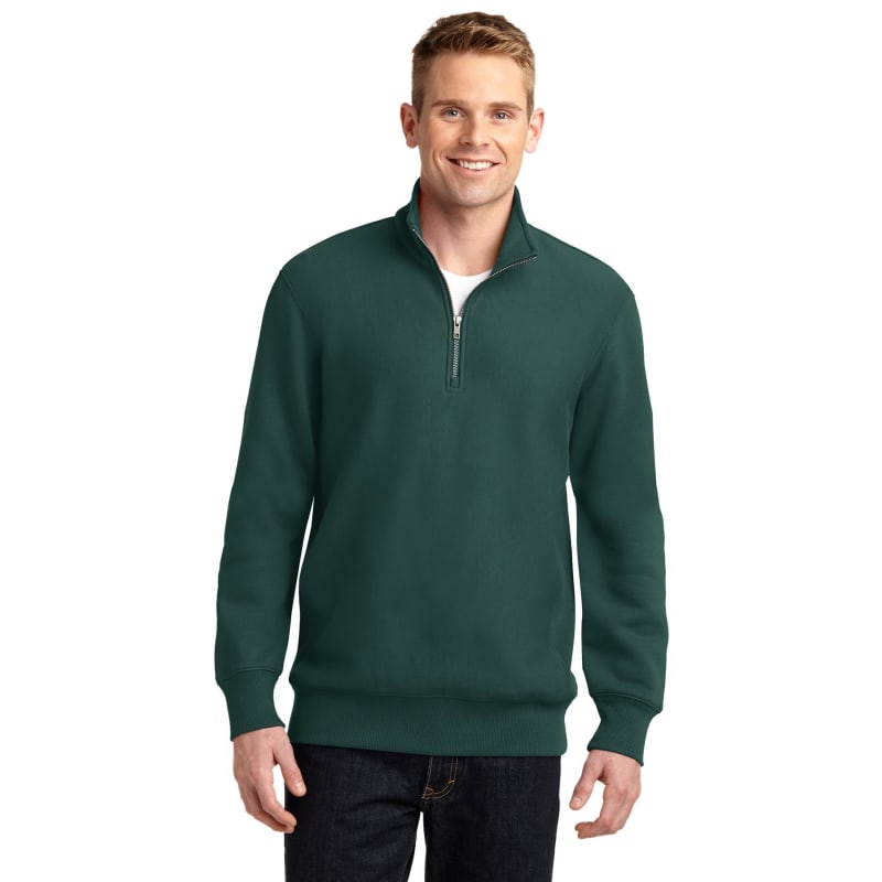 Sport-Tek Super Heavyweight 1/4-Zip Pullover Sweatshirt. 9