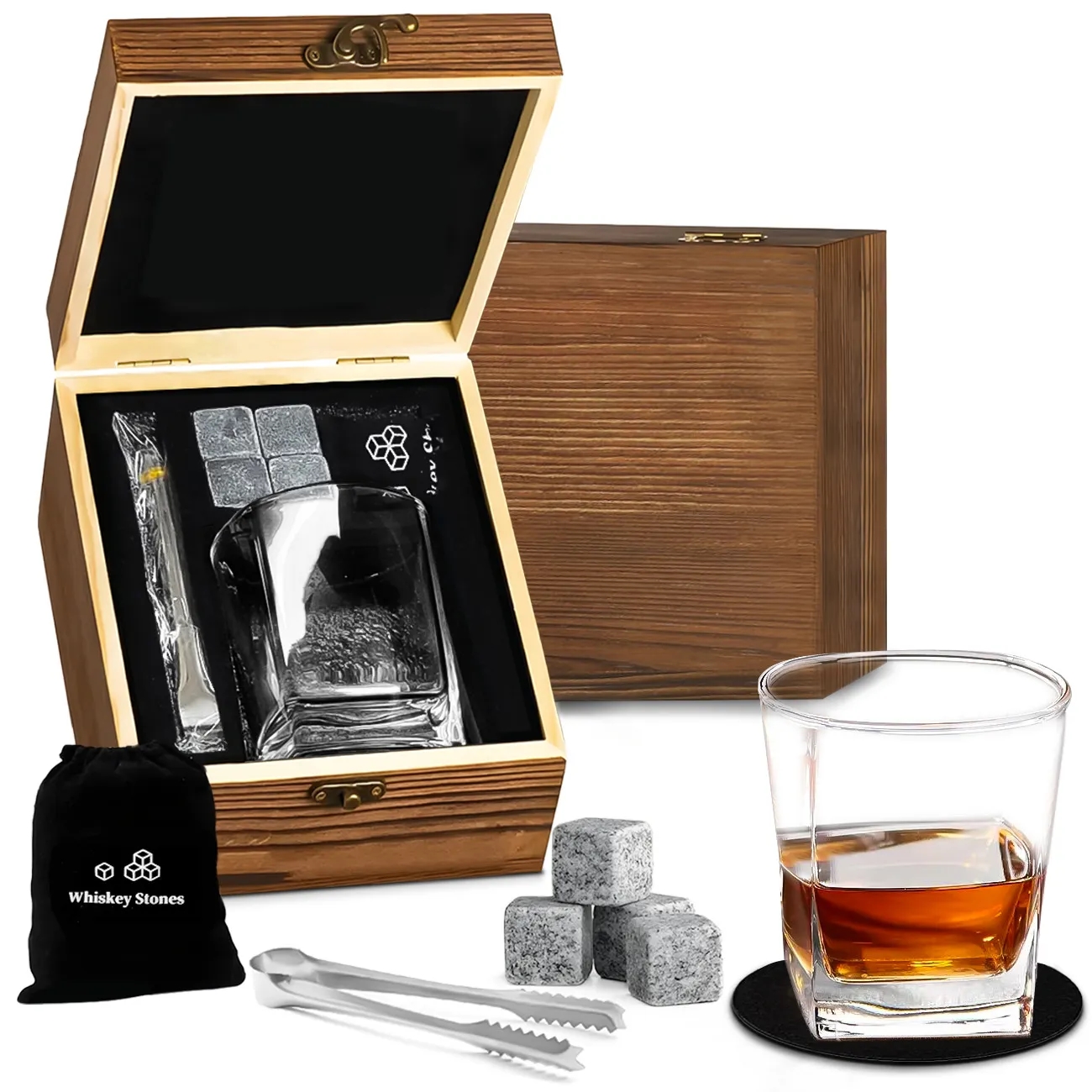 Whiskey Glasses Gift Set 8