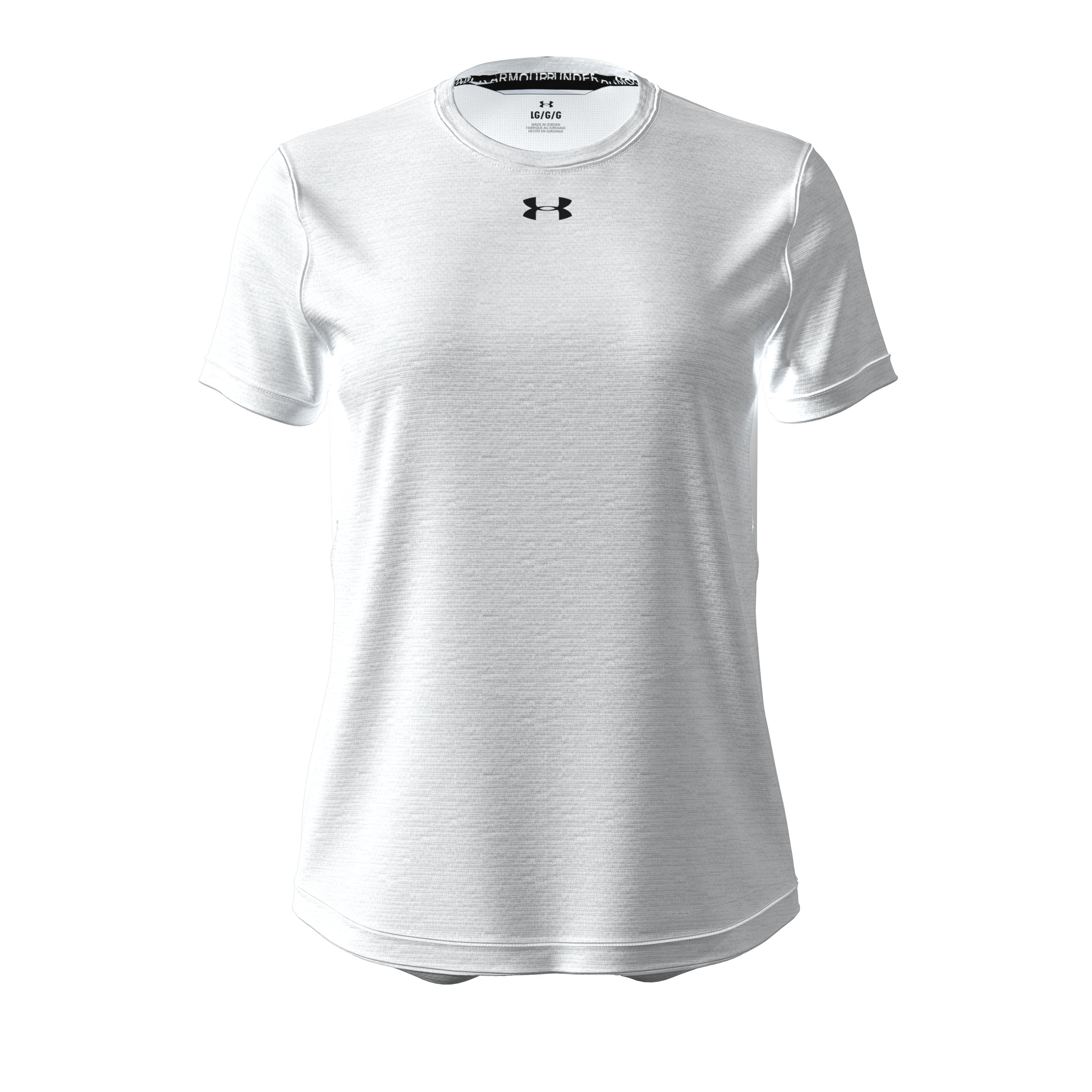 UA Tech Vent Team Women's Short Sleeve, custom athletic wear with logo imprint 4