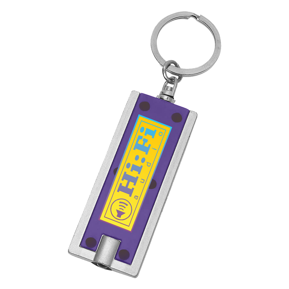 Rectangular LED Key Chain 15
