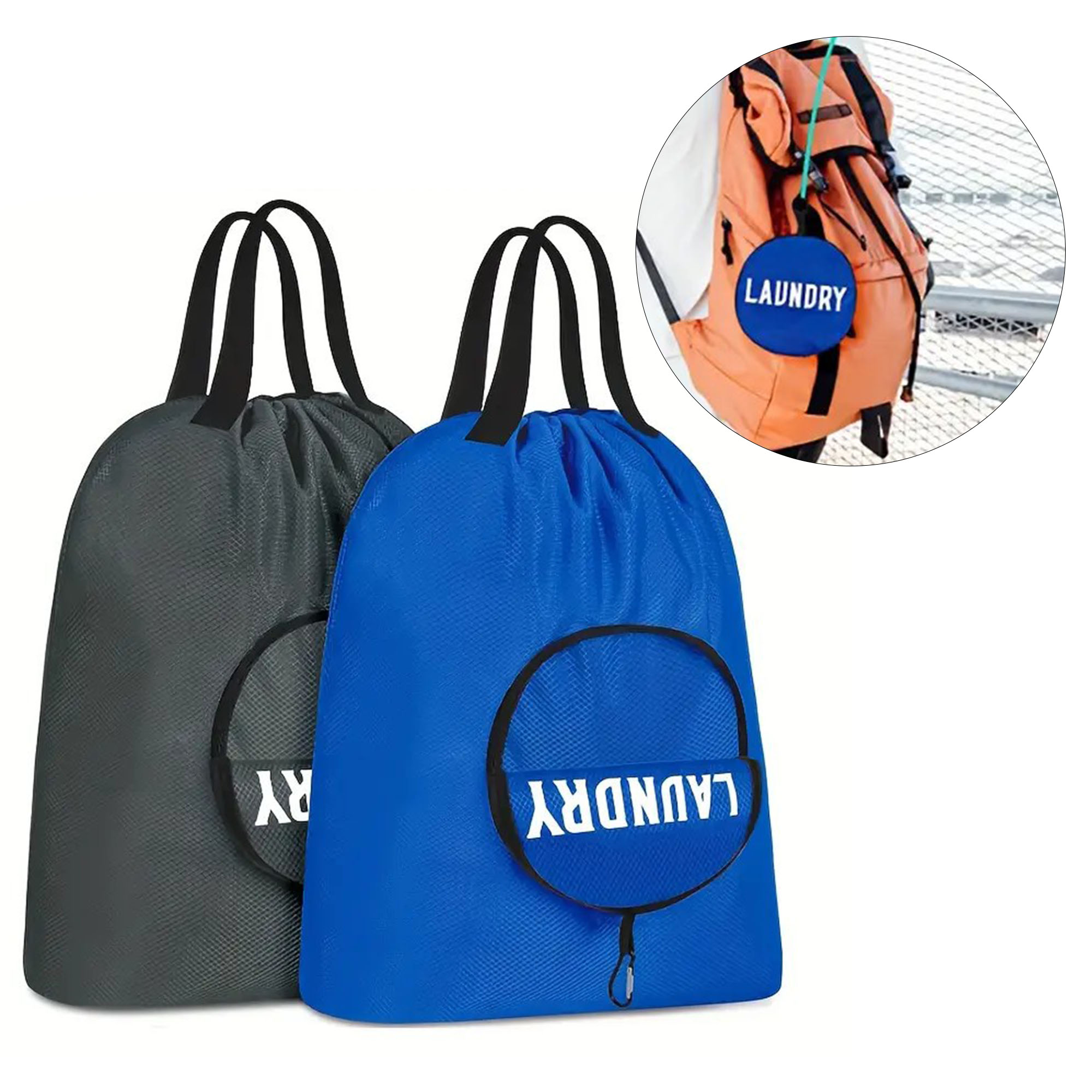 Foldable Waterproof Travel Laundry Bag 2