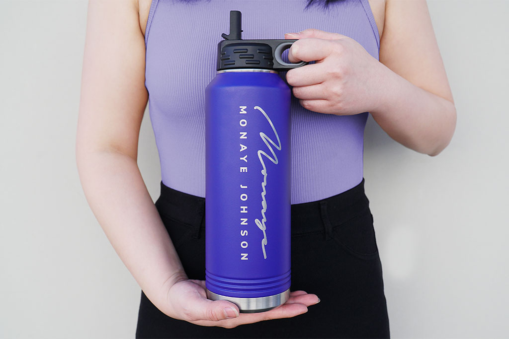 40 oz Polar Camel Metal Water Bottles, custom water bottle with logo imprint 6