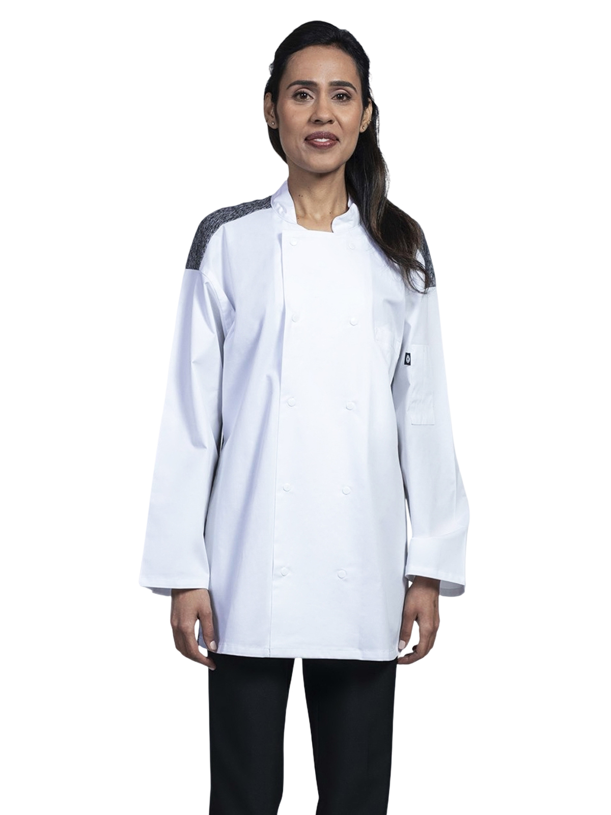 Uncommon Chef - Unisex Two-Pocket Split Chef Coat 2