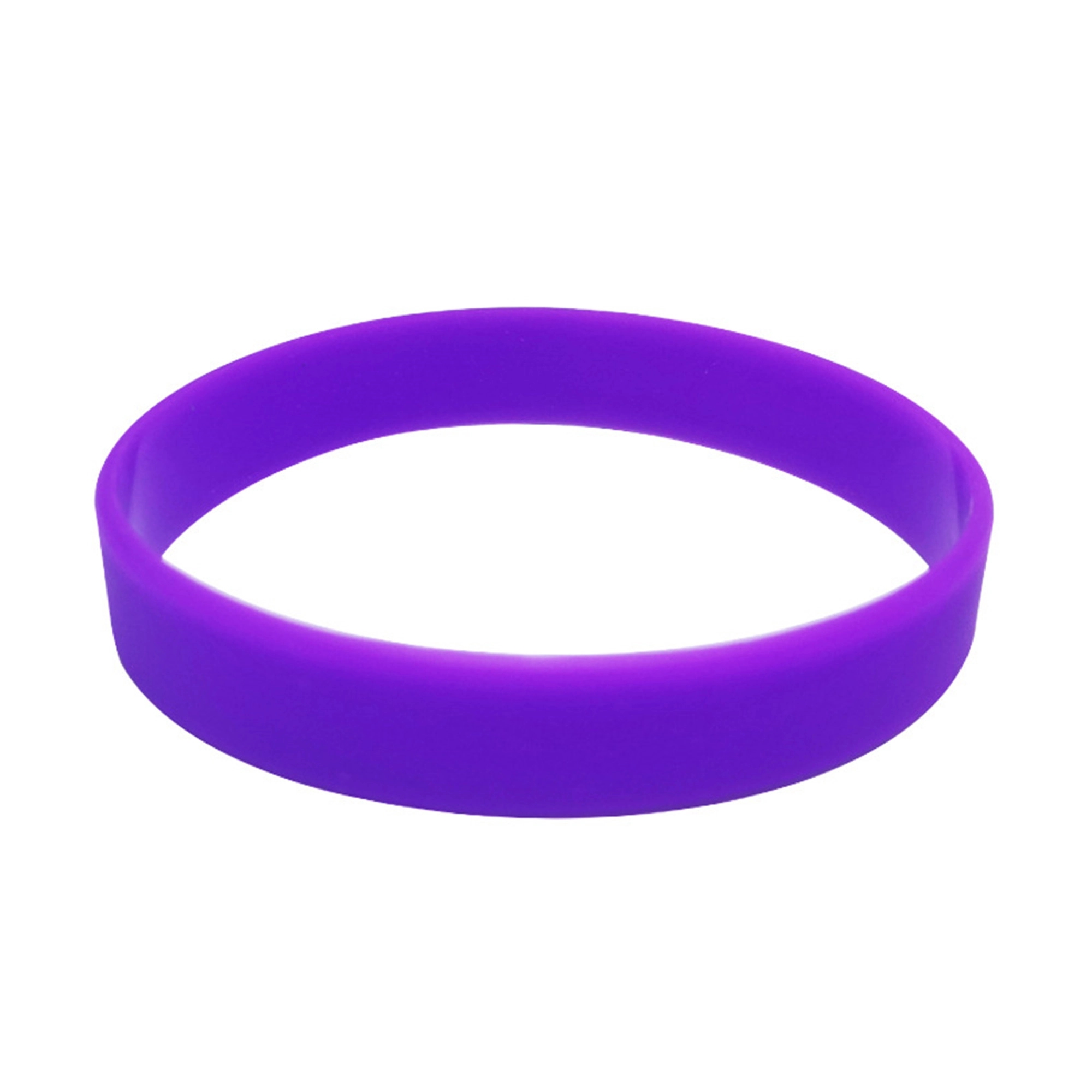 8" Glow in the Dark Silicone Wristband 4