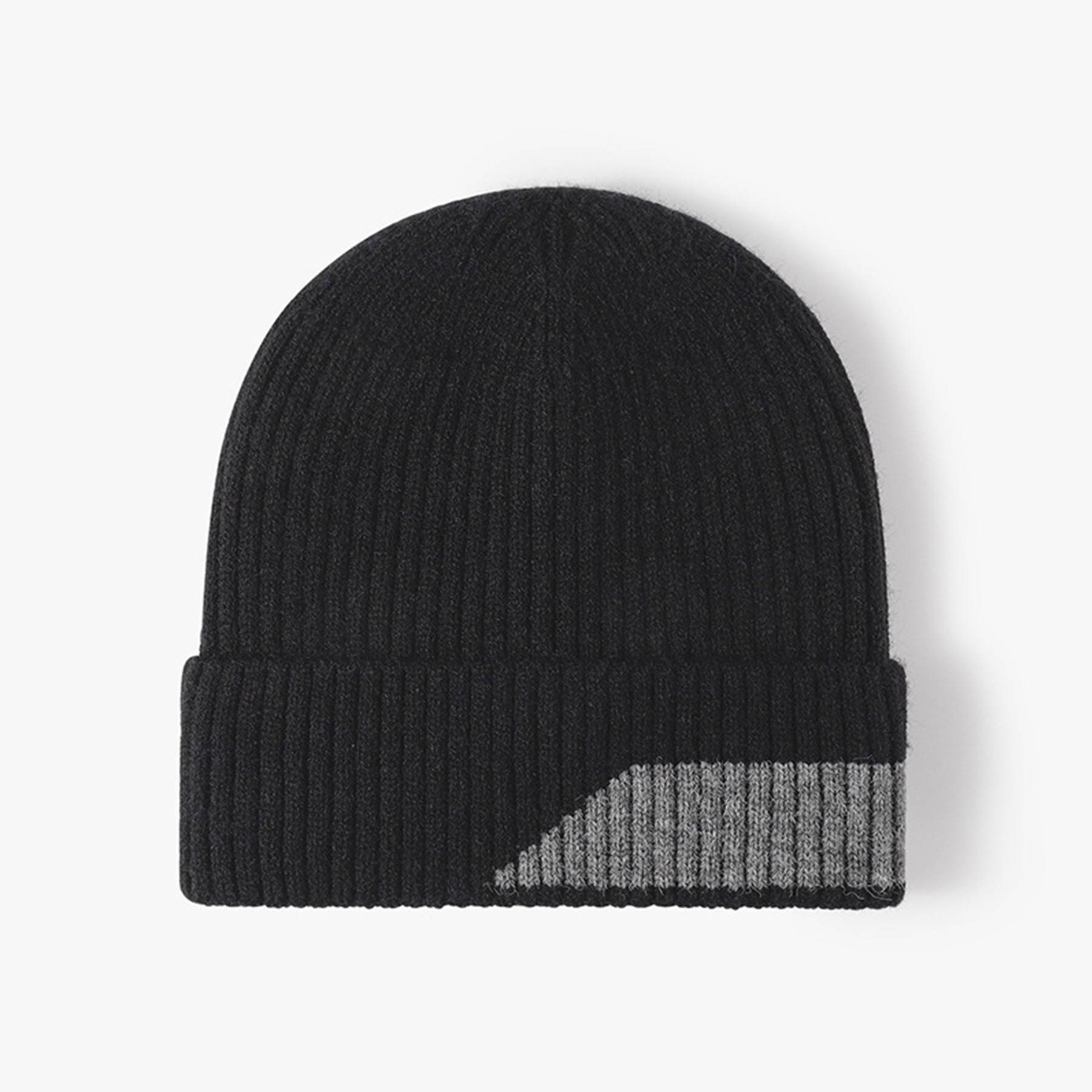 Winter Fleece Lined Beanie with Matching Color 5