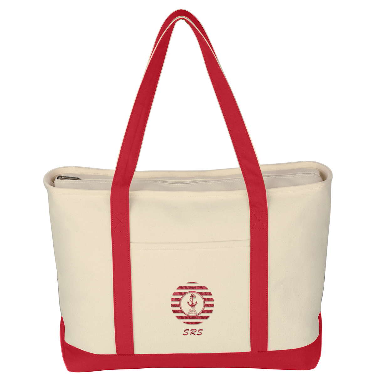 Large Starboard Cotton Canvas Tote Bag, custom tote bag with logo imprint 43
