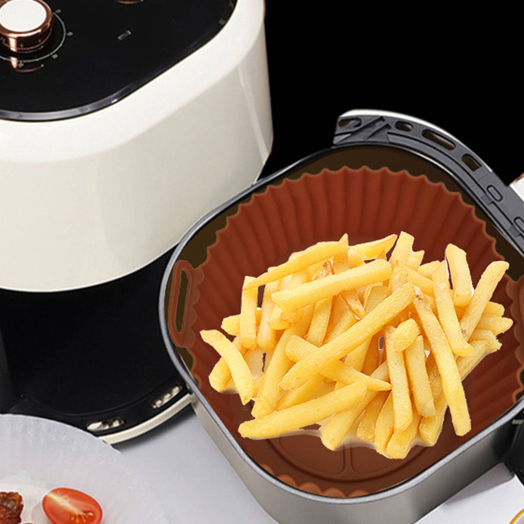 Silicone Liner Reusable Air Fryer Pot 4