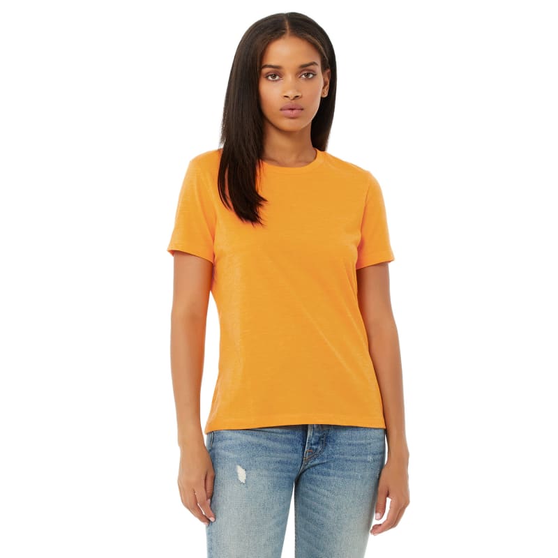 Bella + Canvas Ladies' Relaxed Heather CVC Short-Sleeve T-Shirt 90