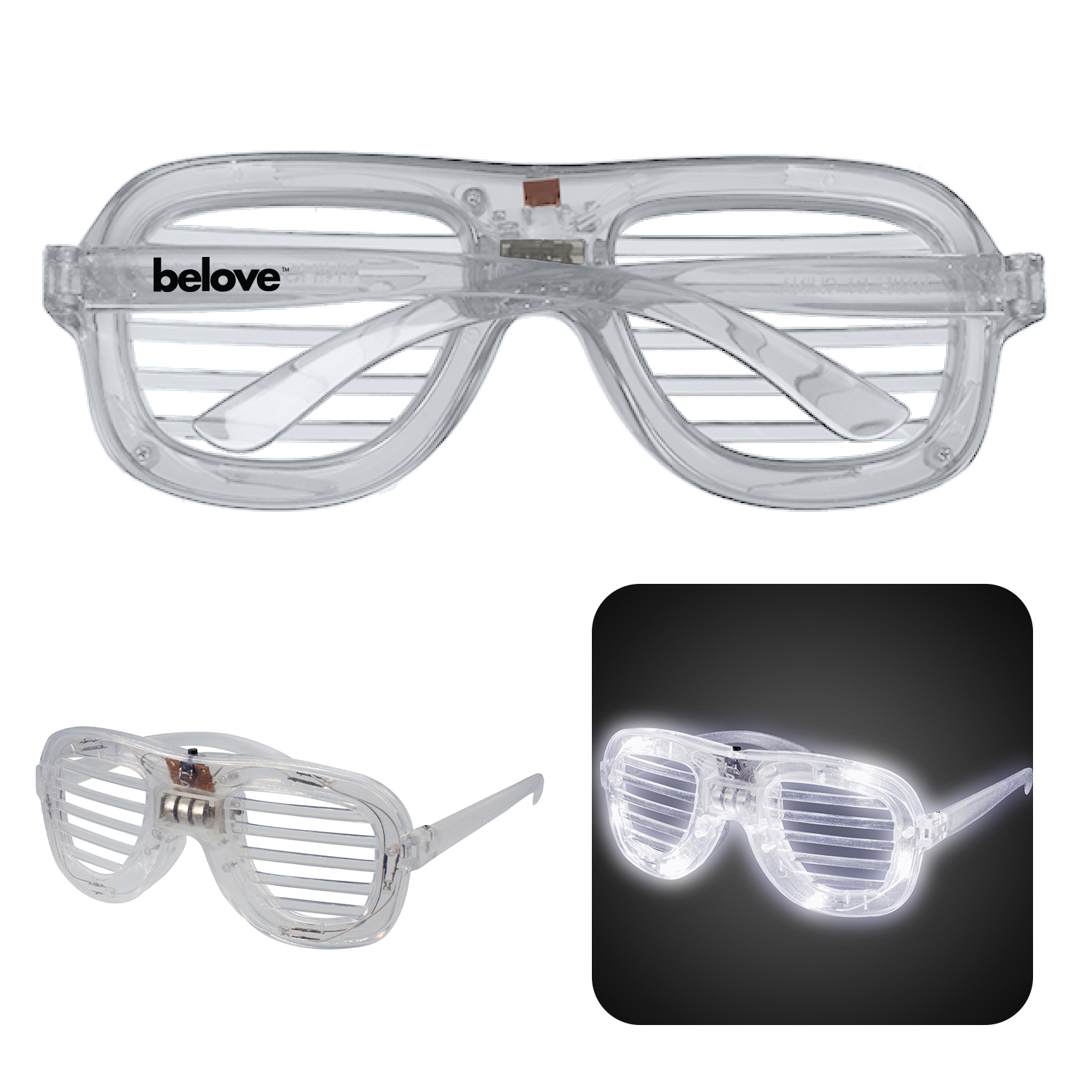 LED Slotted Glasses 2