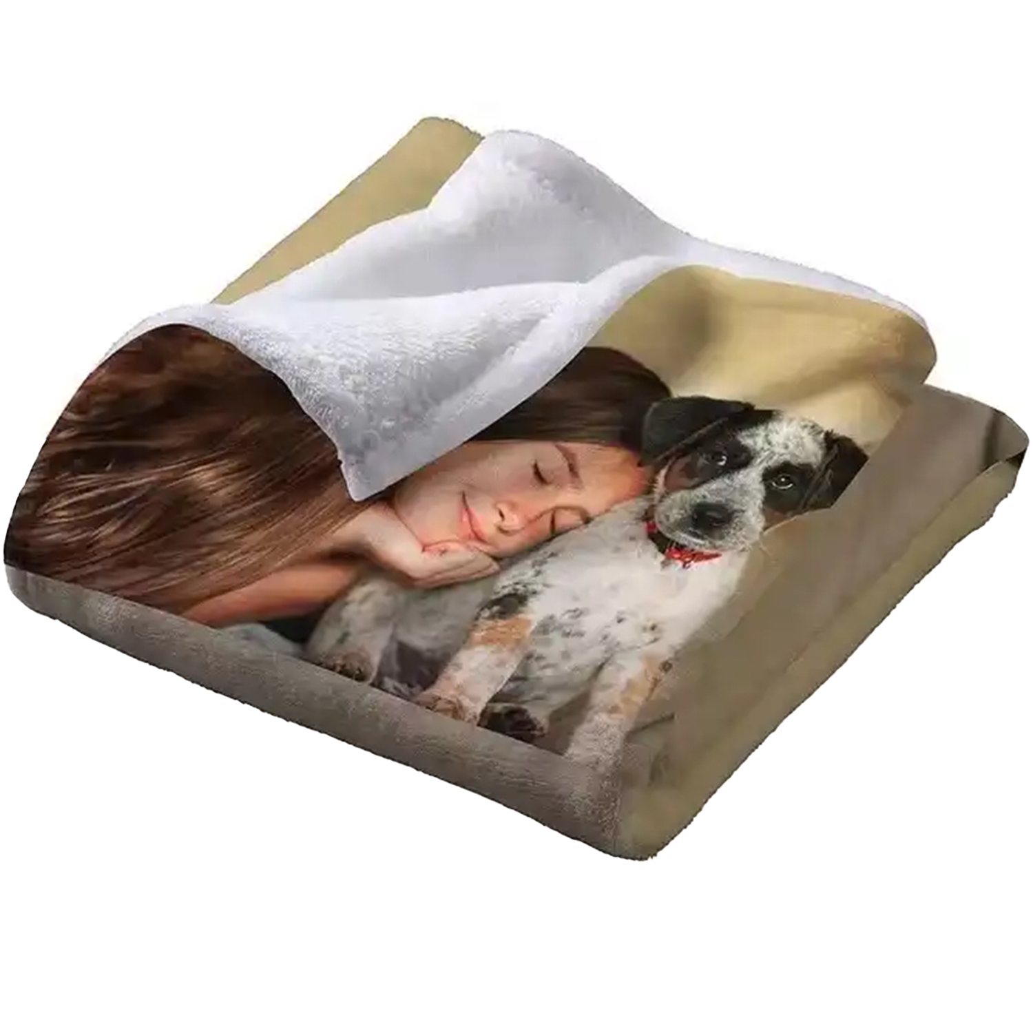 50" x 60" Plush Silk Touch Sublimation Blanket 300 GSM 15