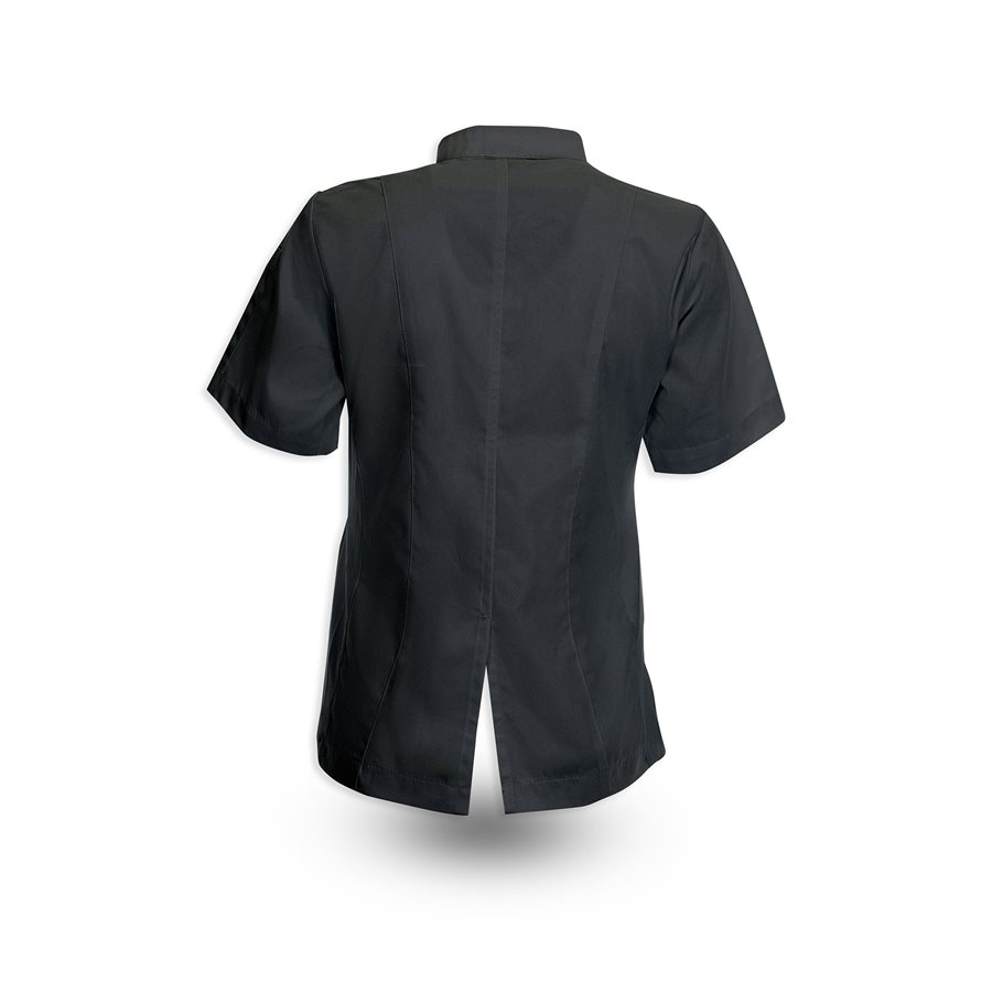 Crossover Collar Womens Mesh Chef Coat 2