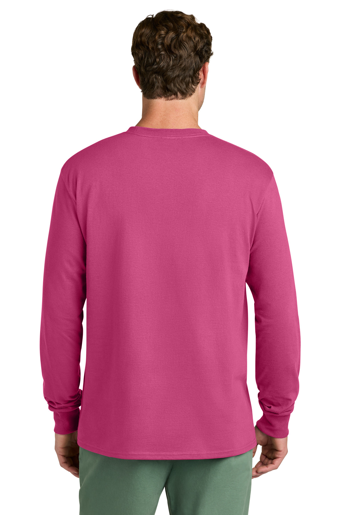 Port & Co Long Sleeve Core Cotton Tee. PC54LS 253