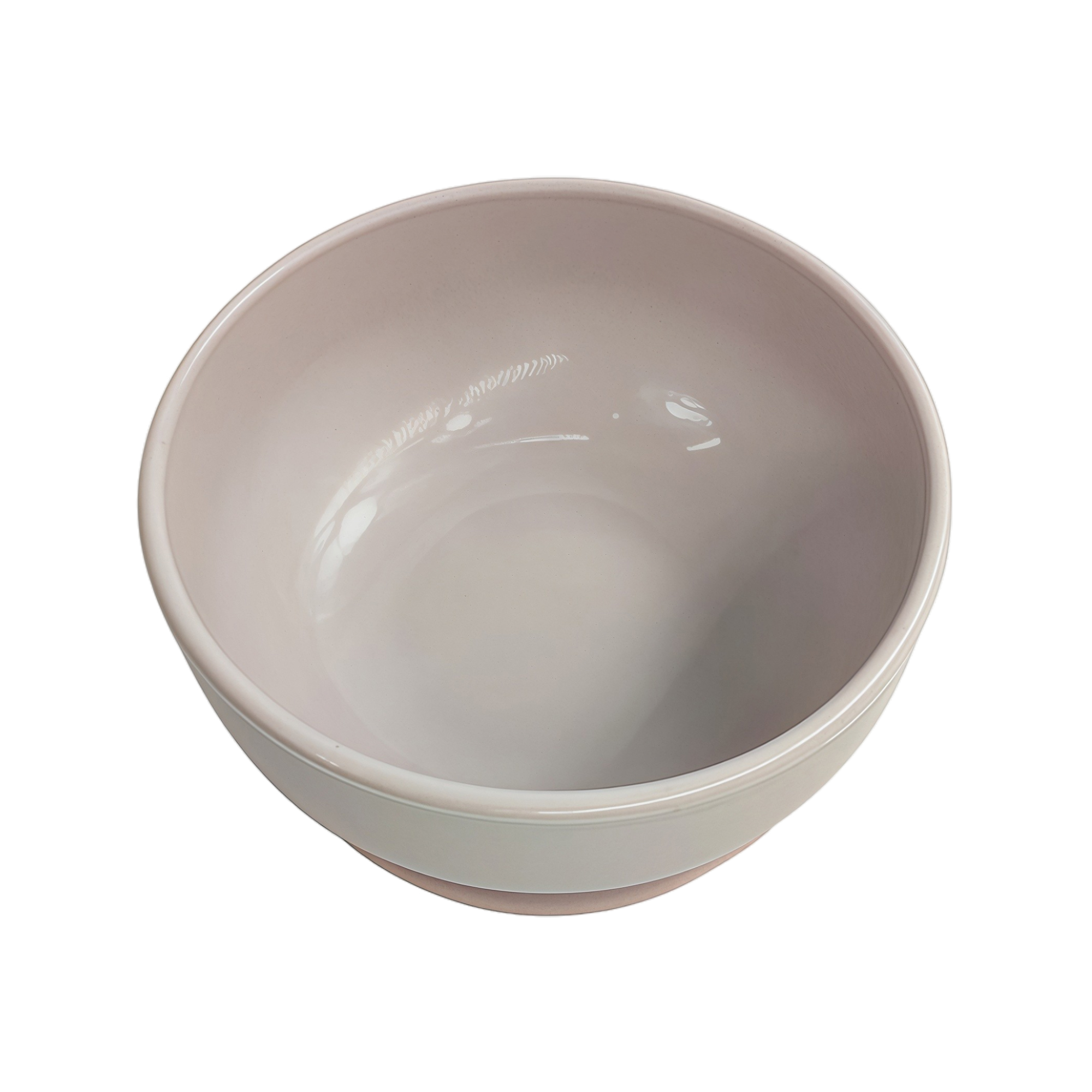 Round Silicone Baby Bowl with Suction Base 2