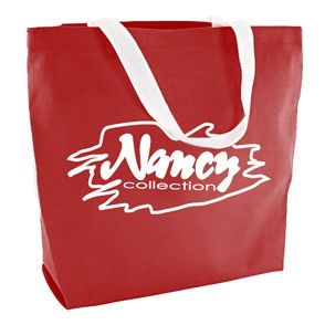 Colored Canvas Tote w/Gusset (13"x14"x3") 2