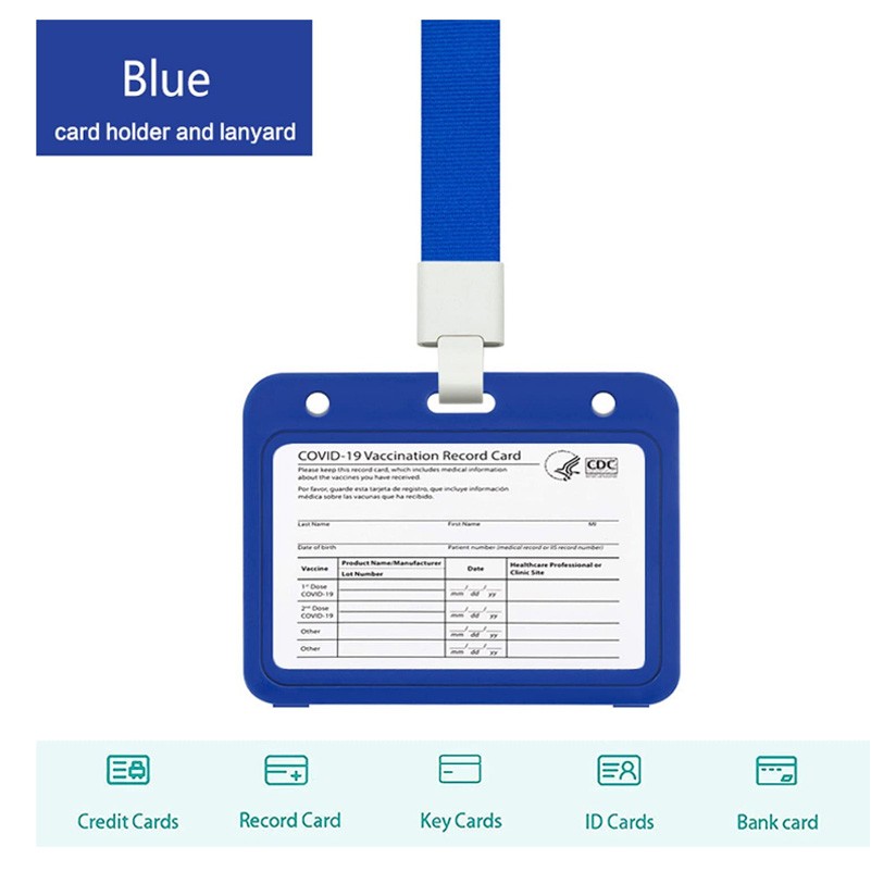 CDC Vaccine Card Protector Holder 6