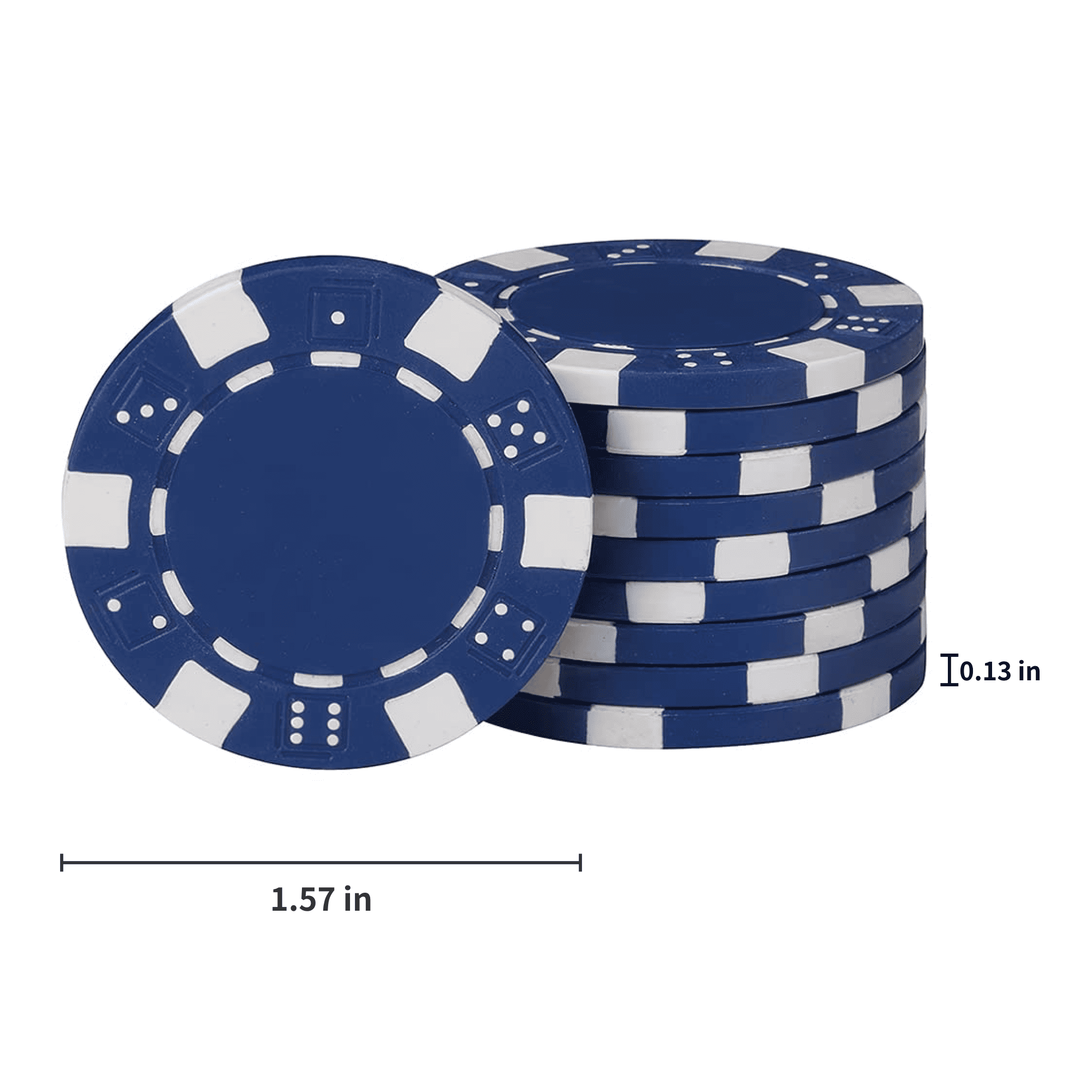 ABS Gaming Poker Chips With Inner Iron Core 2
