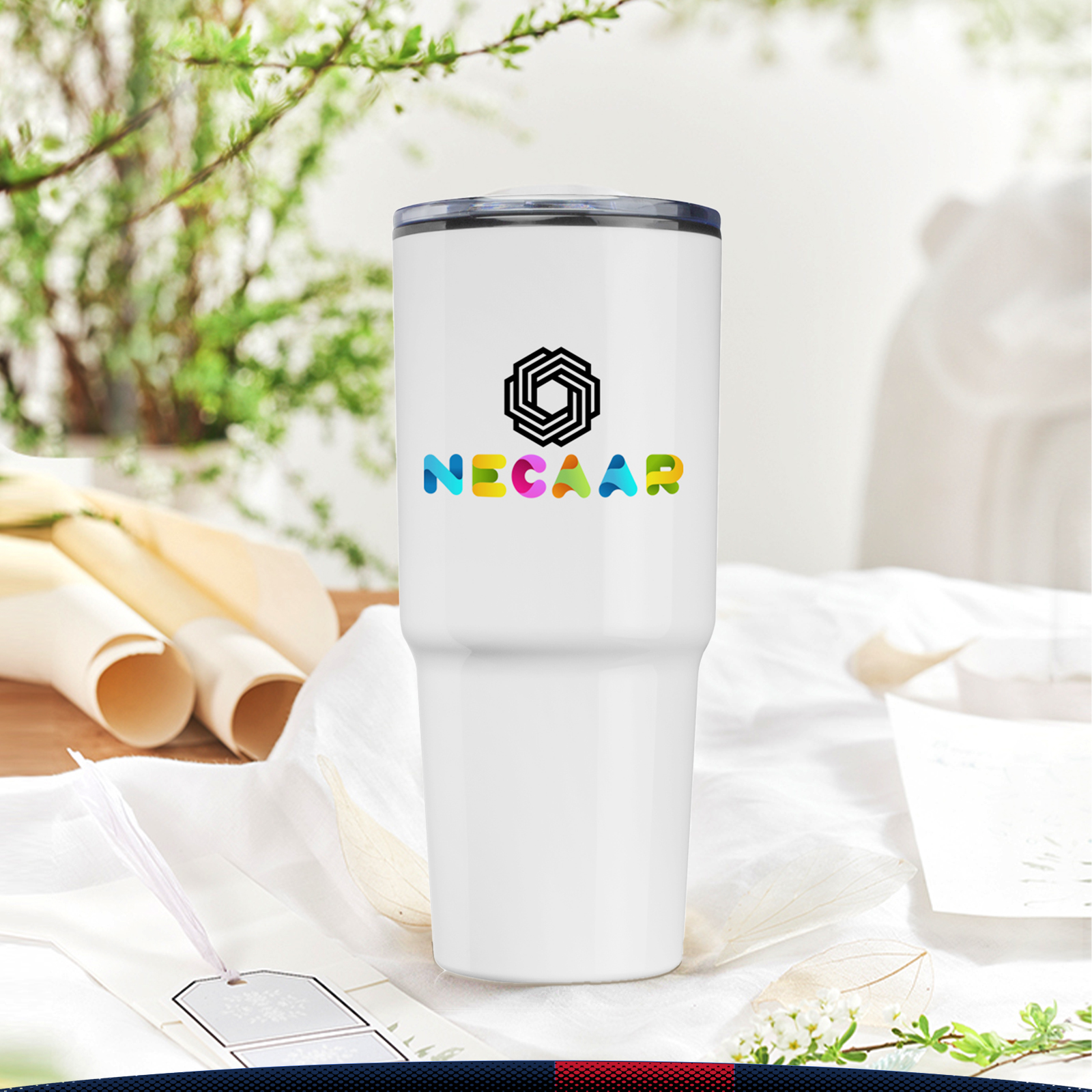 32 oz. Double Wall Travel Water Mugs 6