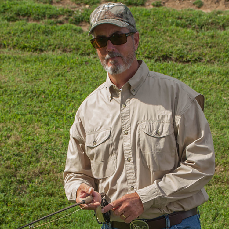 Cotton Poplin Fishing Shirt - Long Sleeve 4