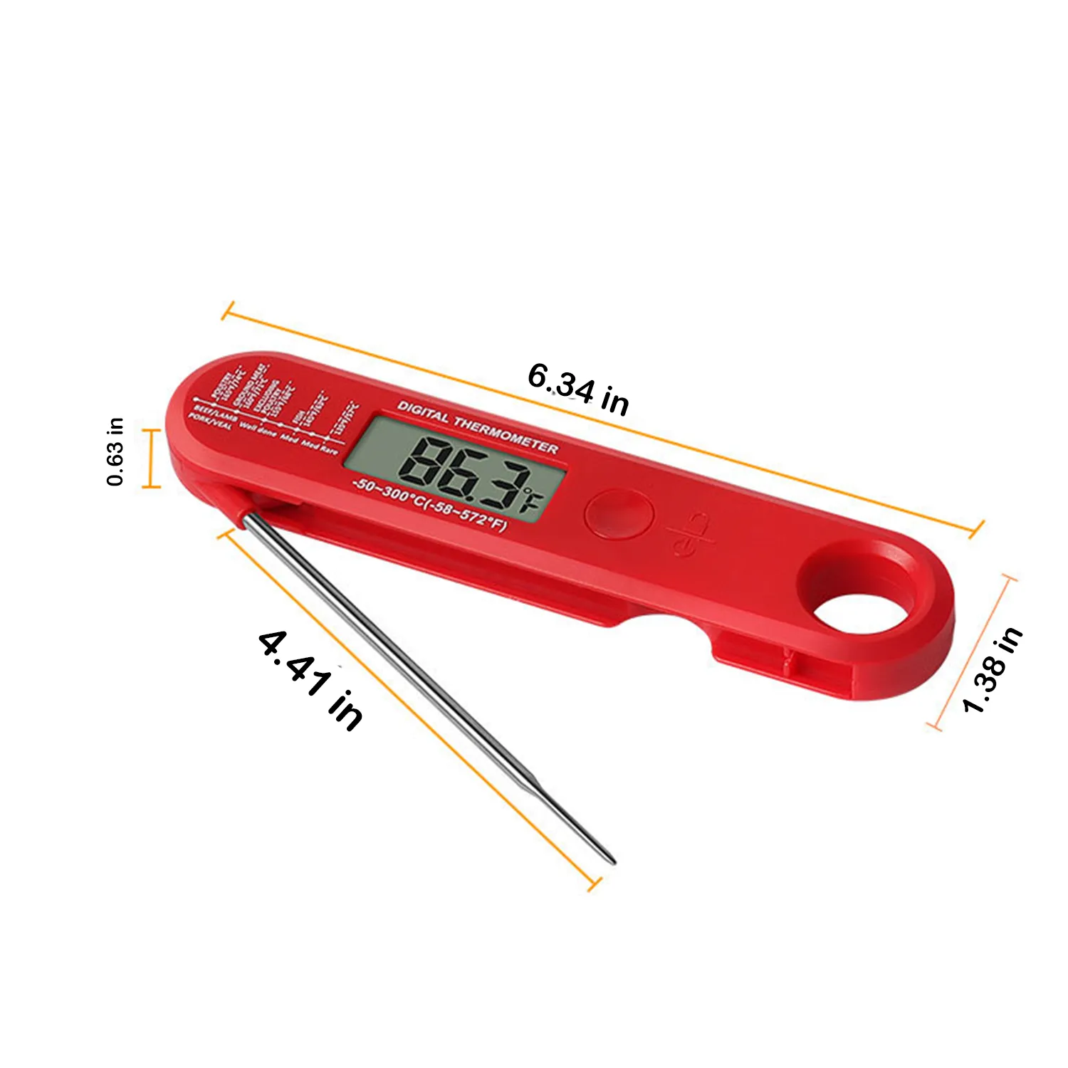 Digital Foldable Food Thermometer 2