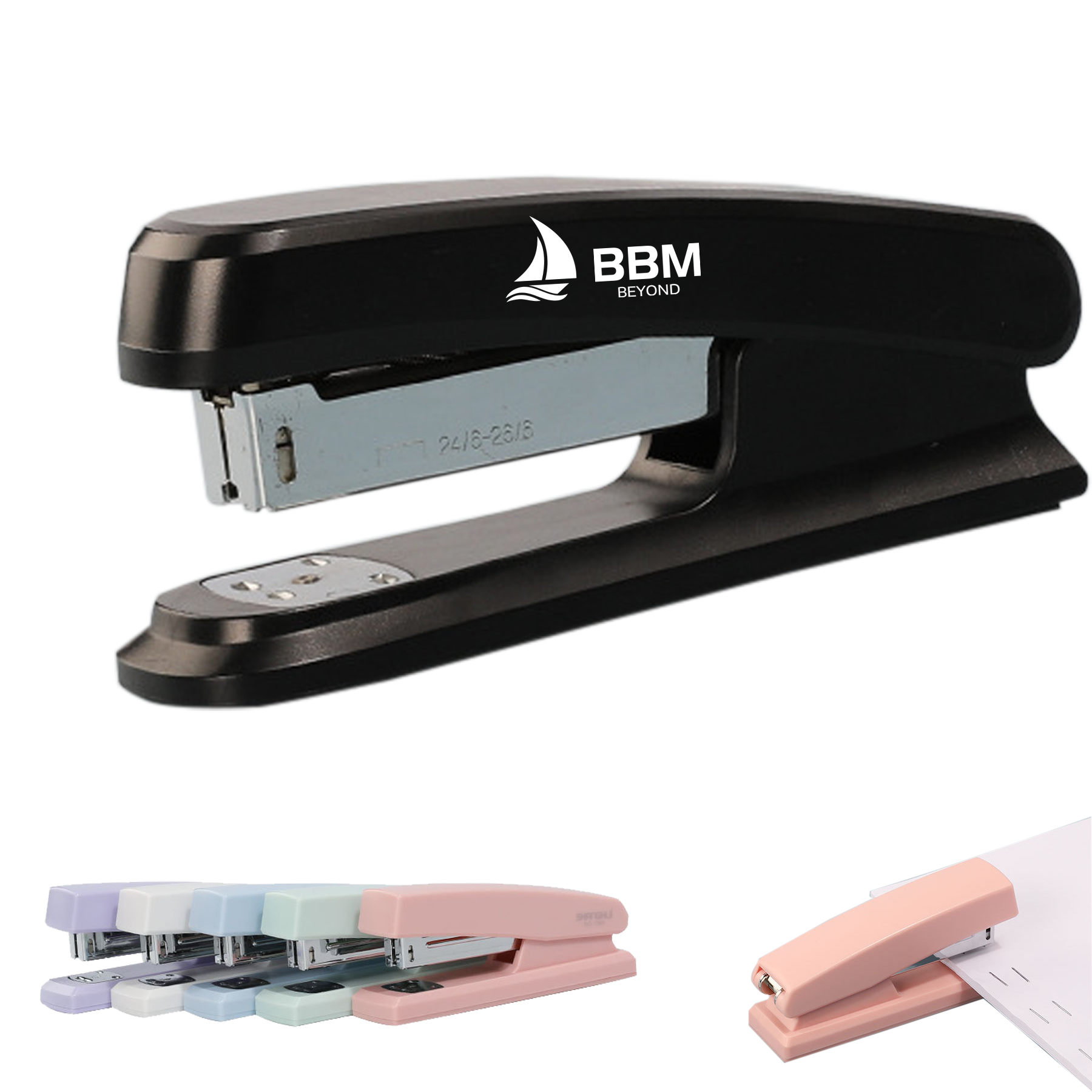 Plastic Office Effort Saving Stapler 2