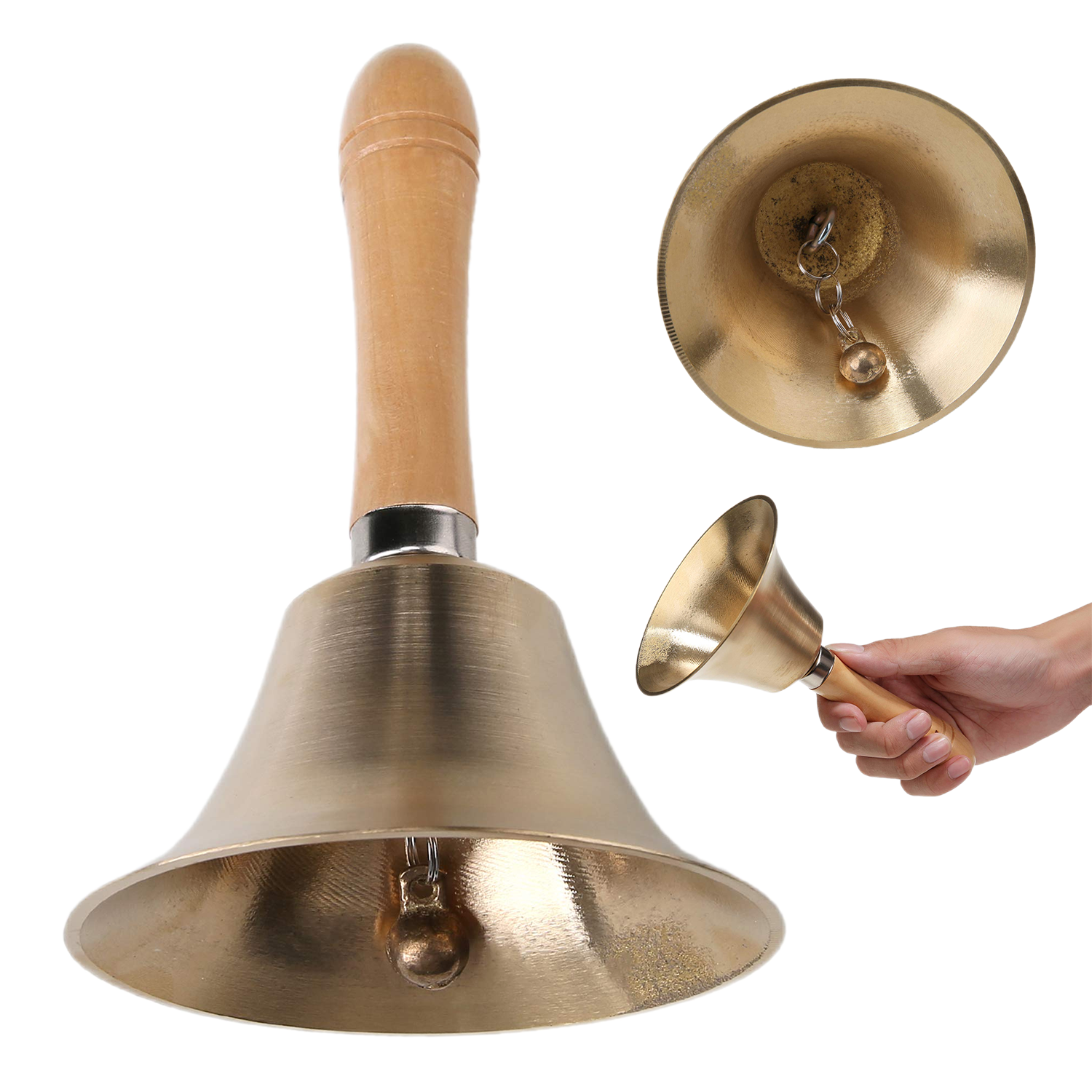 Brass Hand Call Bell 3