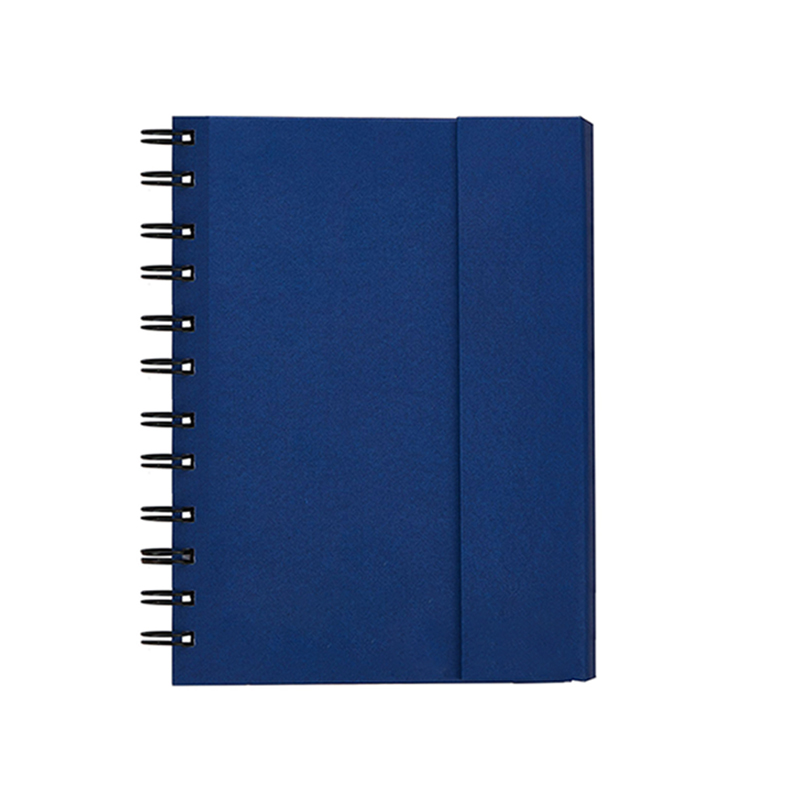 Spiral Notebook With Sticky Notes And Flags 1