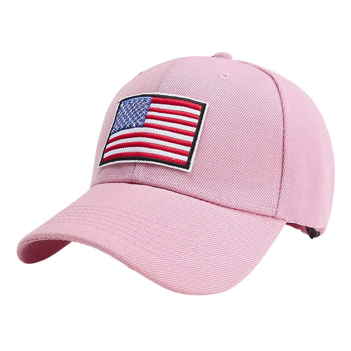 Adjustable American Flag Cap for Outdoor Wear 3