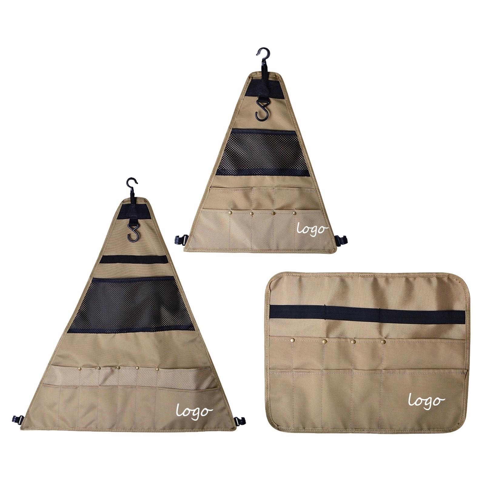 Camping Picnic Cutlery Flatware Storage Hanging Bag 2