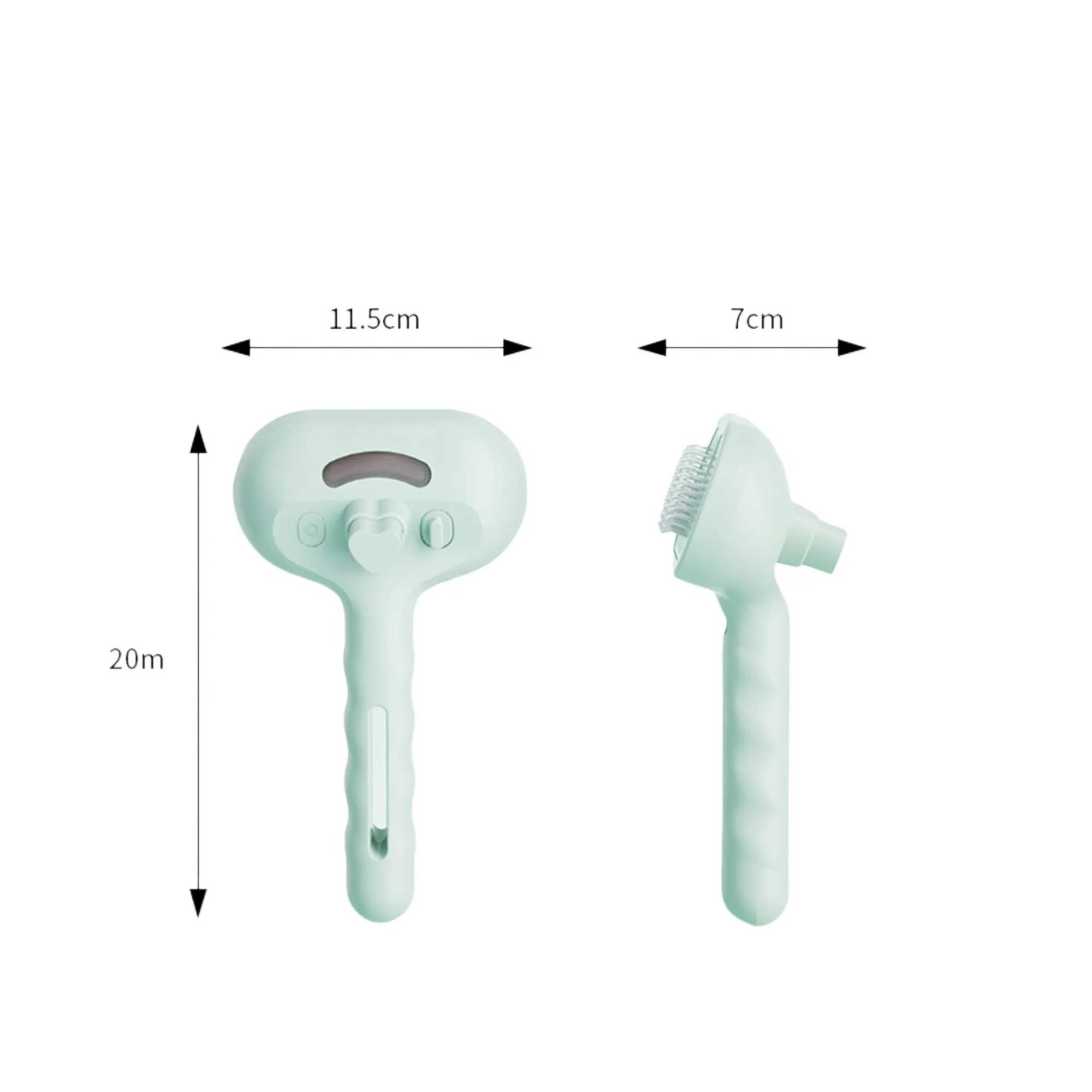 Rechargeable Pet Automatic Spray Styling Comb 9