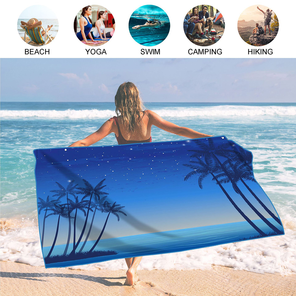 Microfiber Lightweight Beach Towel 1