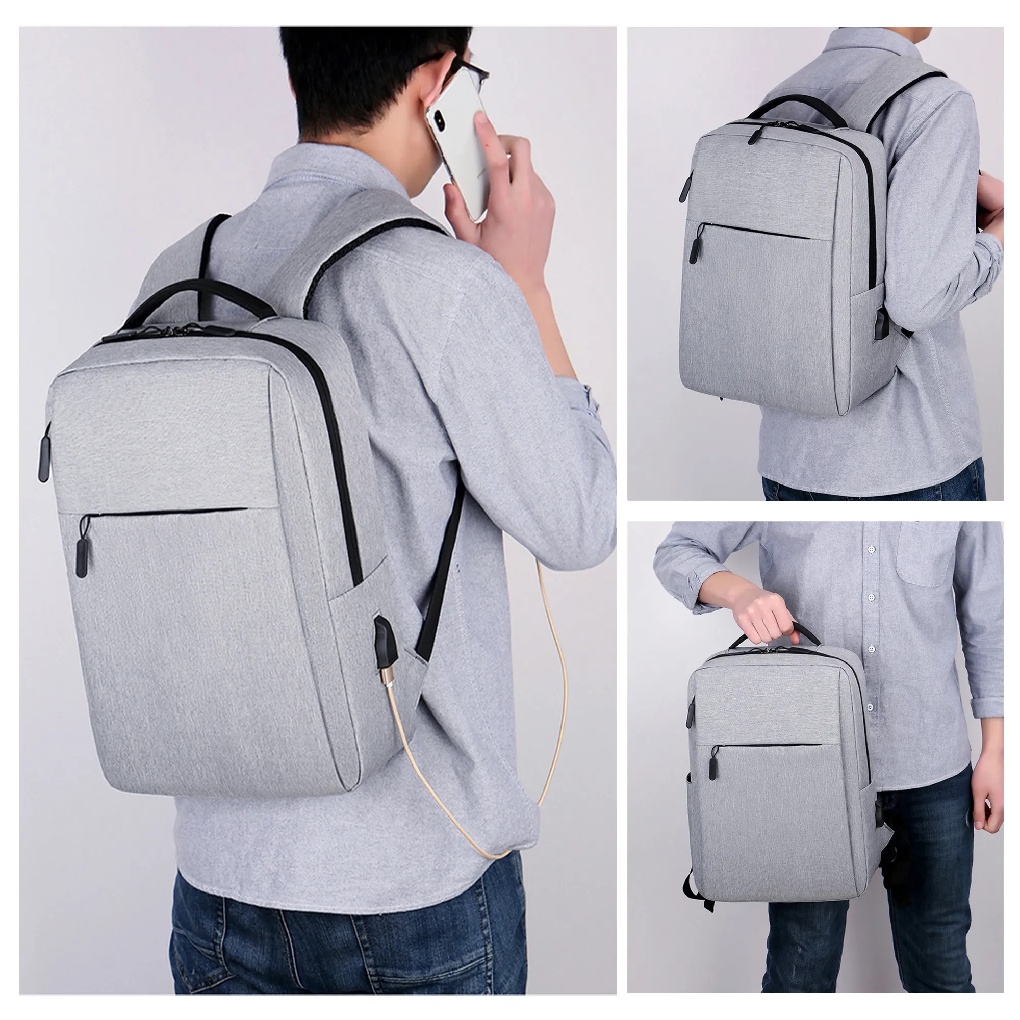 Backpack With USB Charging Port 8