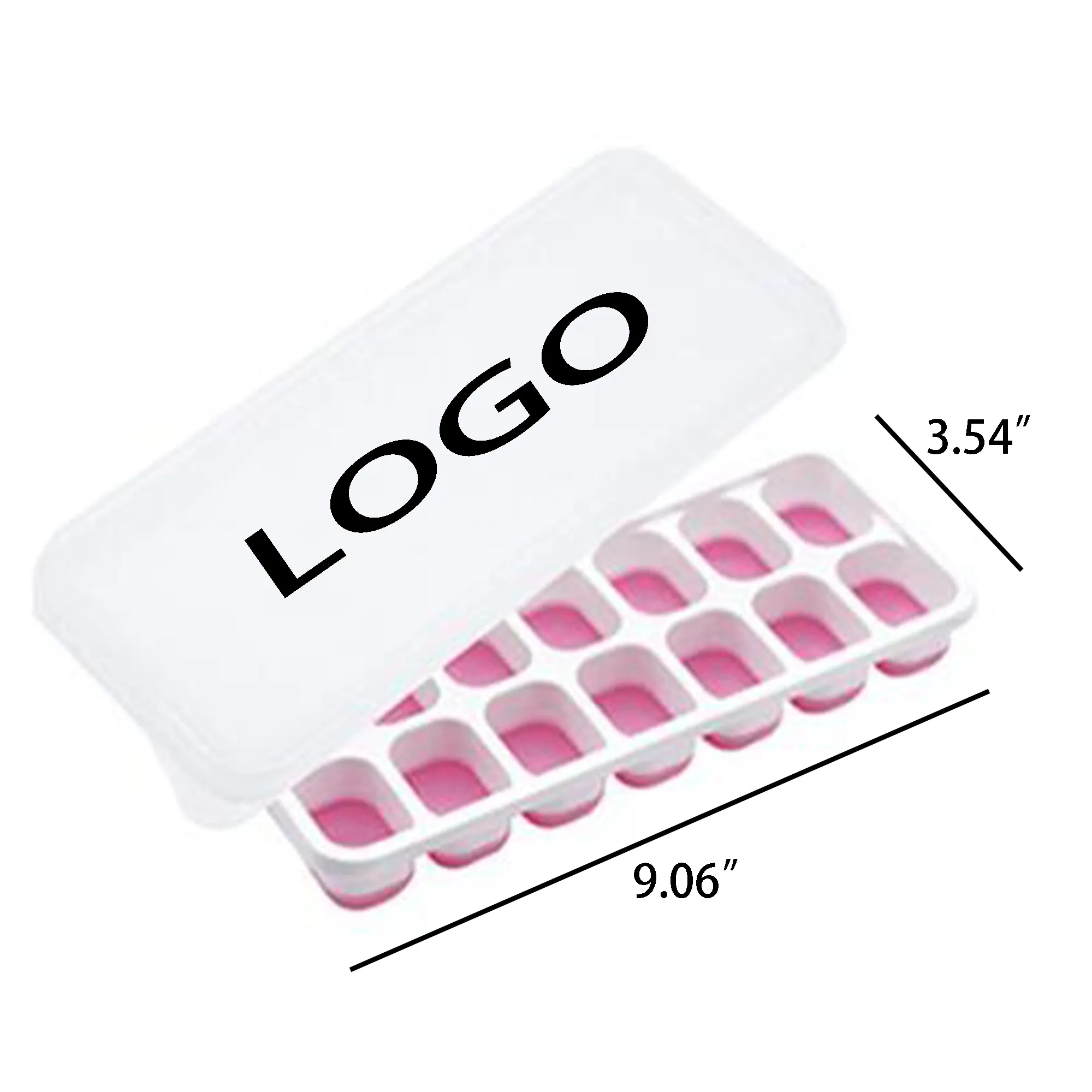 14 Grid Ice Cube Trays 4