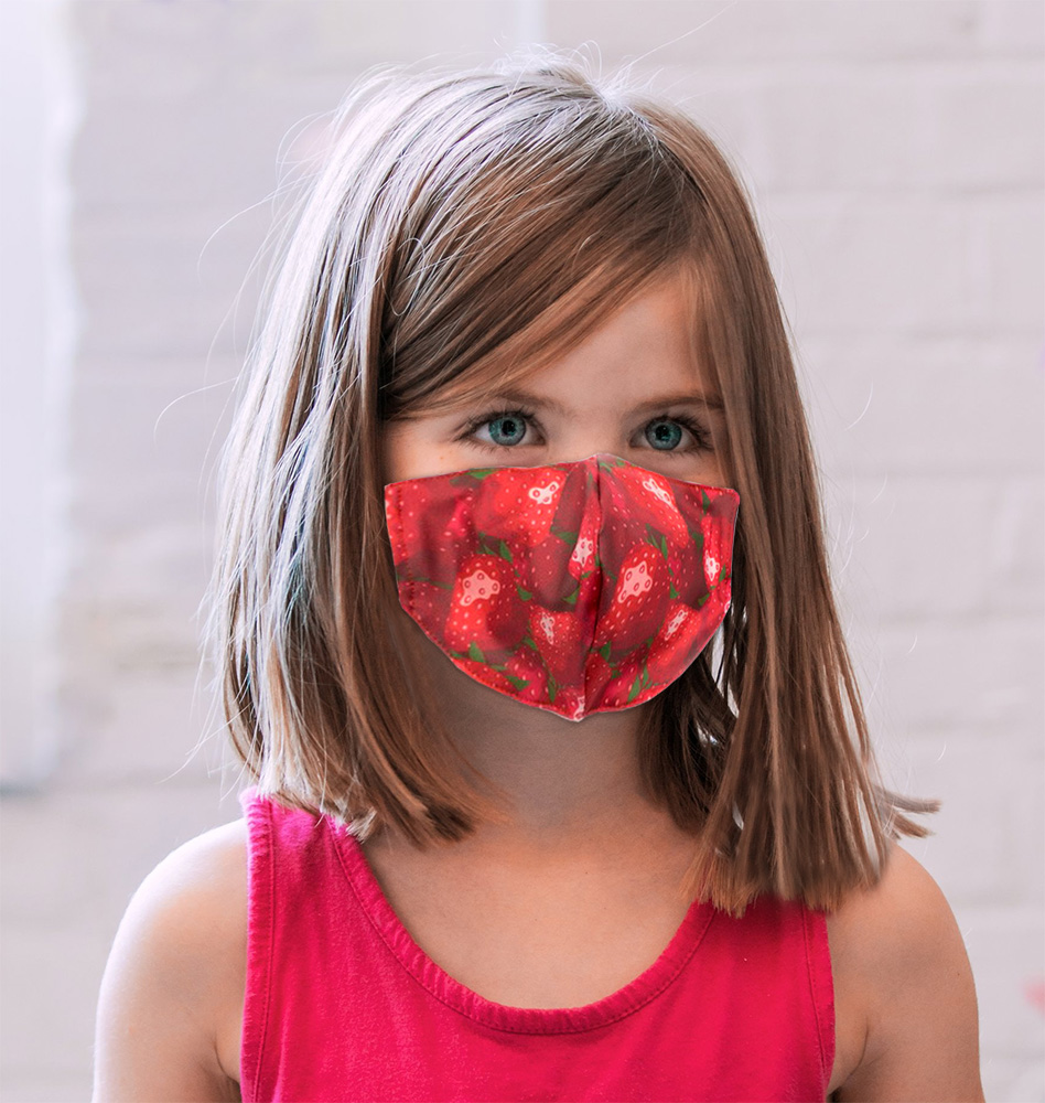 Youth Adjustable Stretch Face Mask
