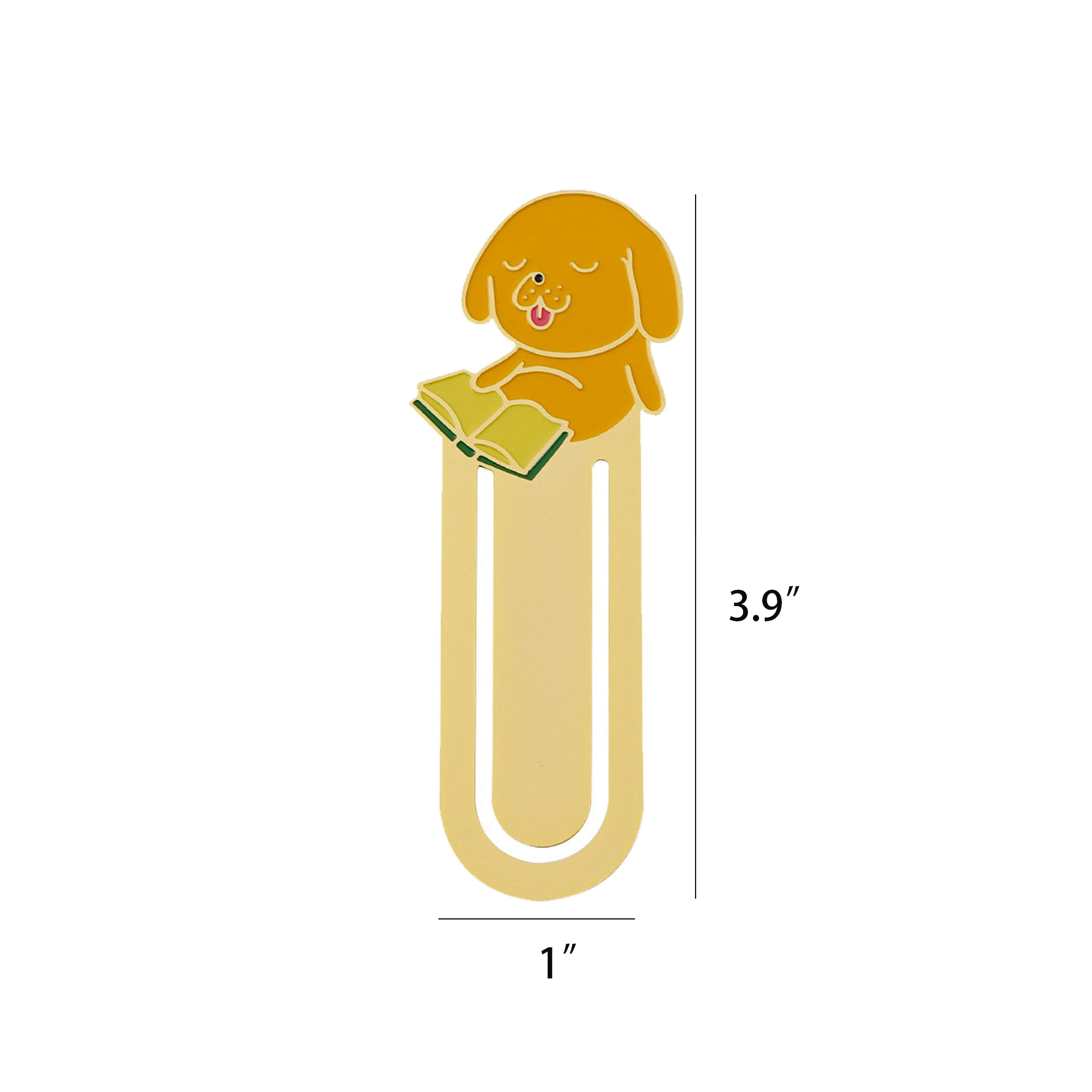 Brass Baked Paint Souvenir Bookmark 3