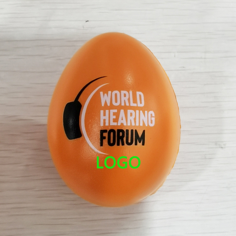 Simulate Egg-Shaped Stress Reliever Ball---2.4"x1.77" 1