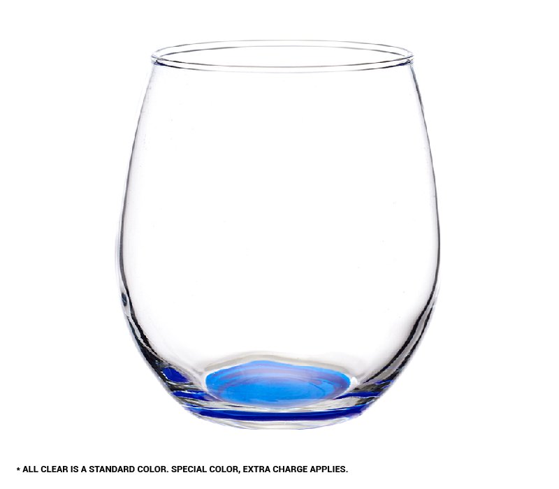 Stem-free Wine Glass, 15 oz. 3