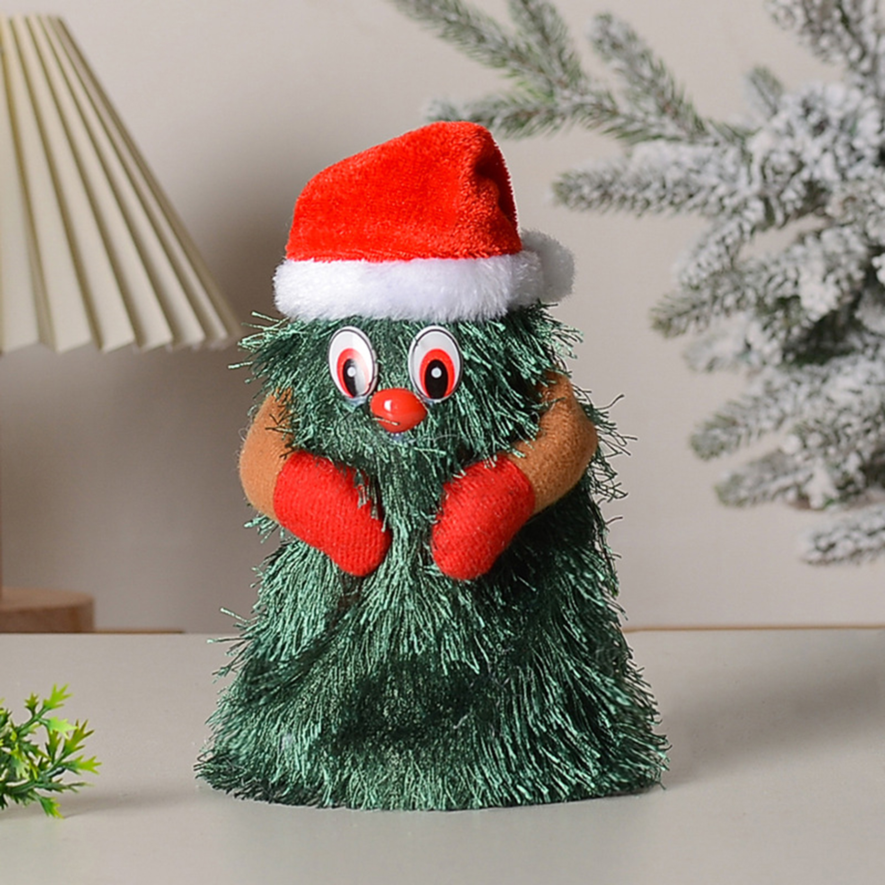 Electric Rotating Christmas Tree Toy 2