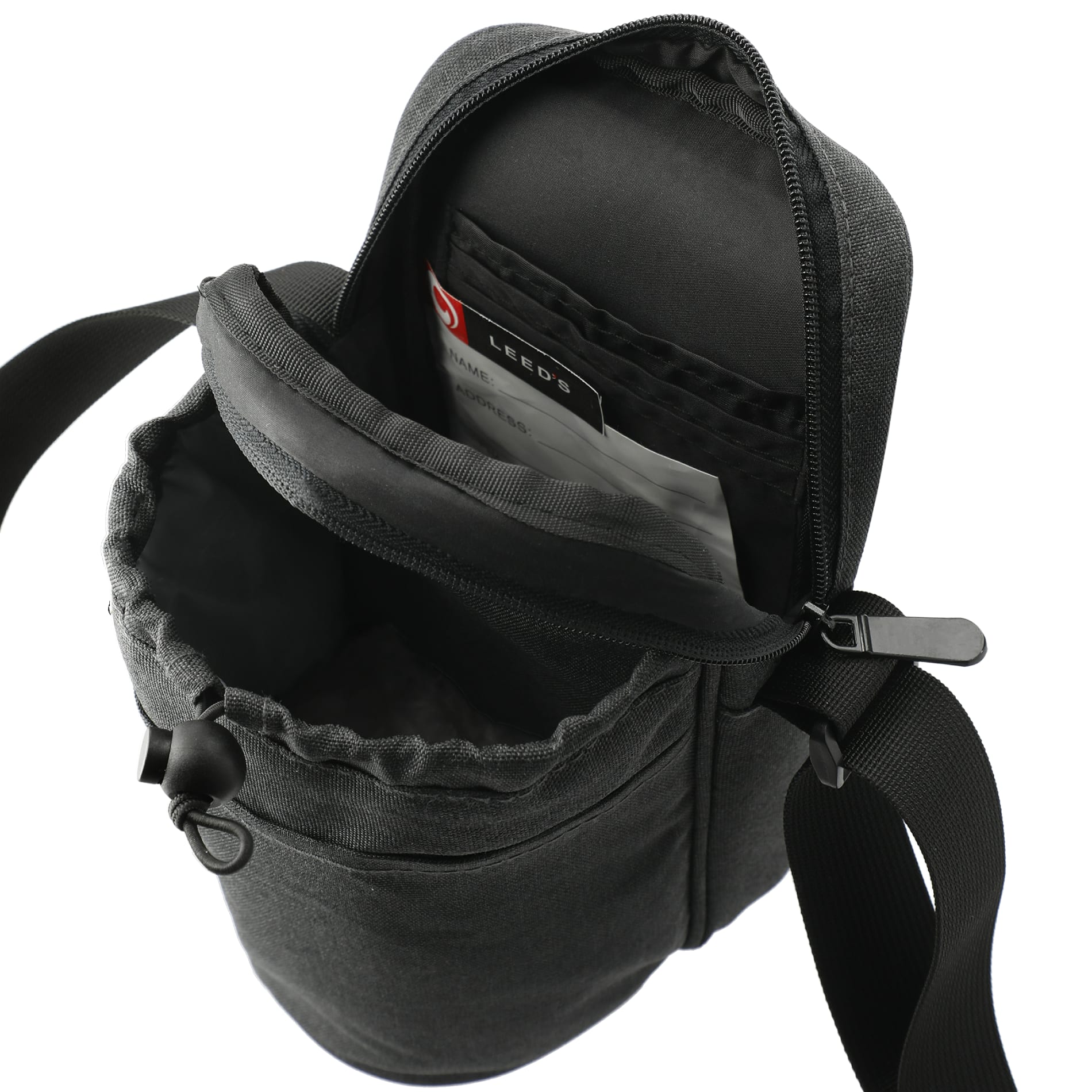 Traver RPET Adjustable Bottle Sling Cooler w/Pouch 8
