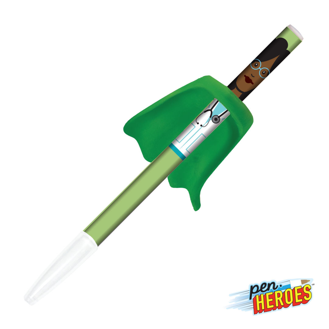 Pen Heroes™ Healthcare Series Female w/Cape Pen 3
