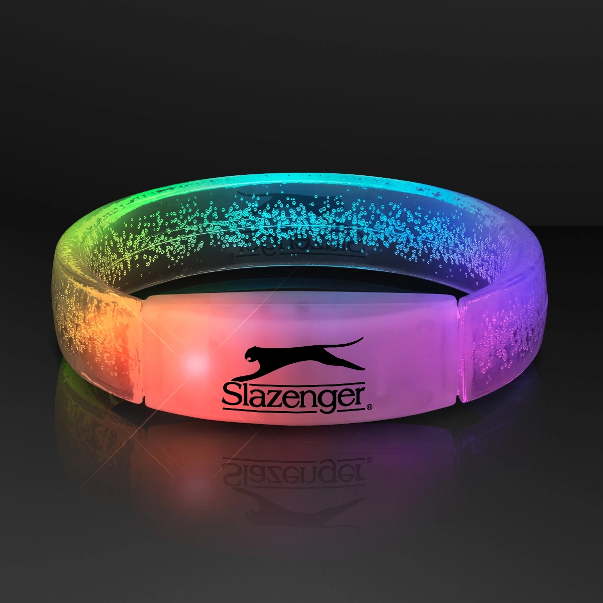 Color Change Bangle Bracelet, Light Bubbles 2